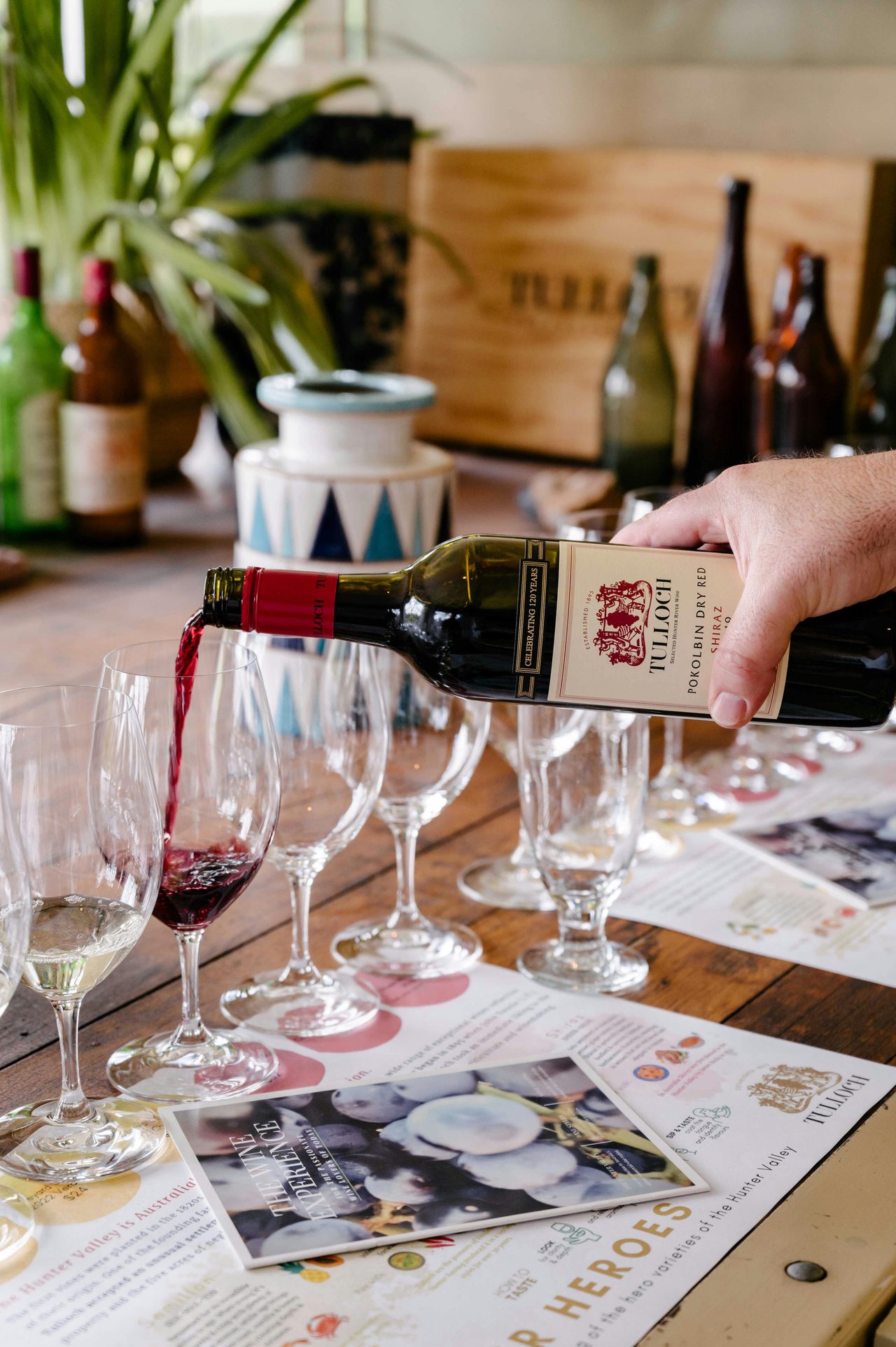Hunter Heroes tasting