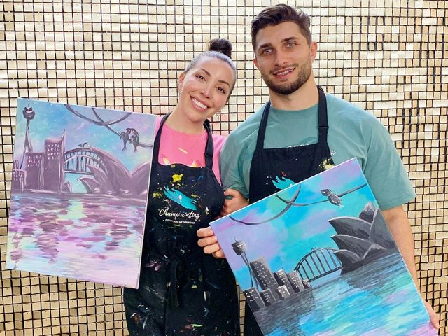 Champainting - A Paint and Sip Experience - Darlinghurst