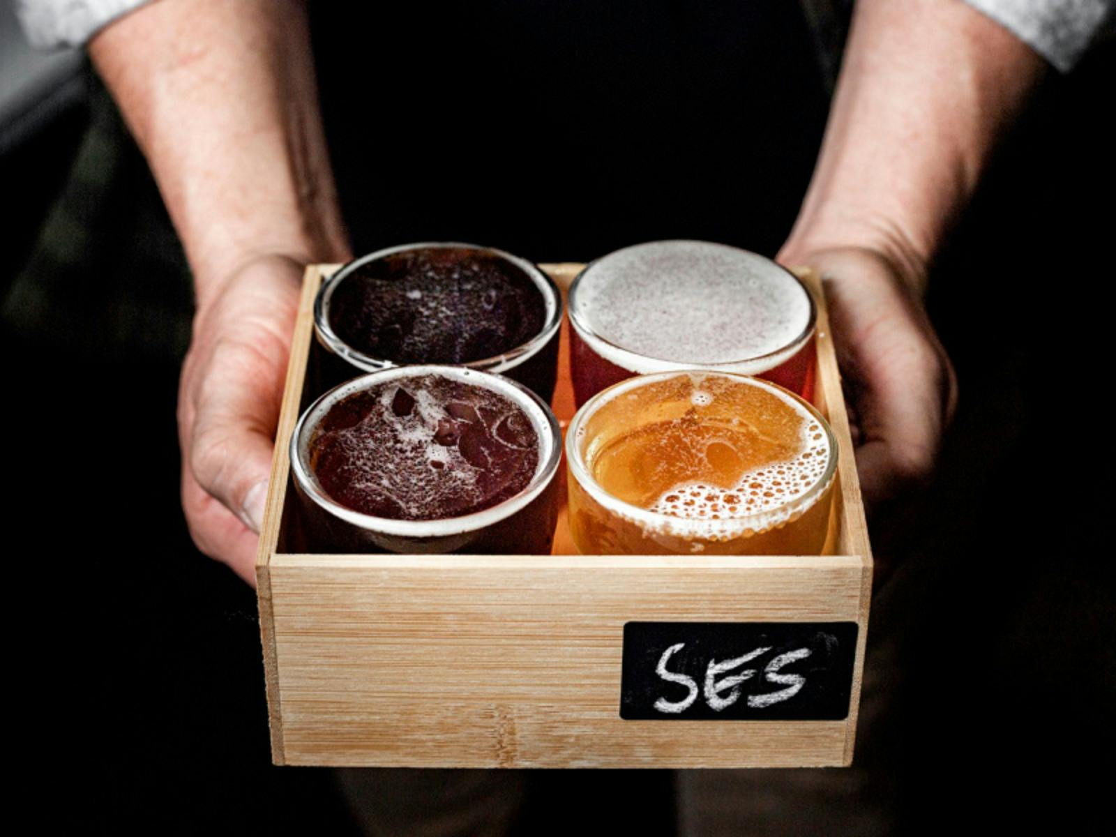 Beer variety on show at the social Brewers tap room