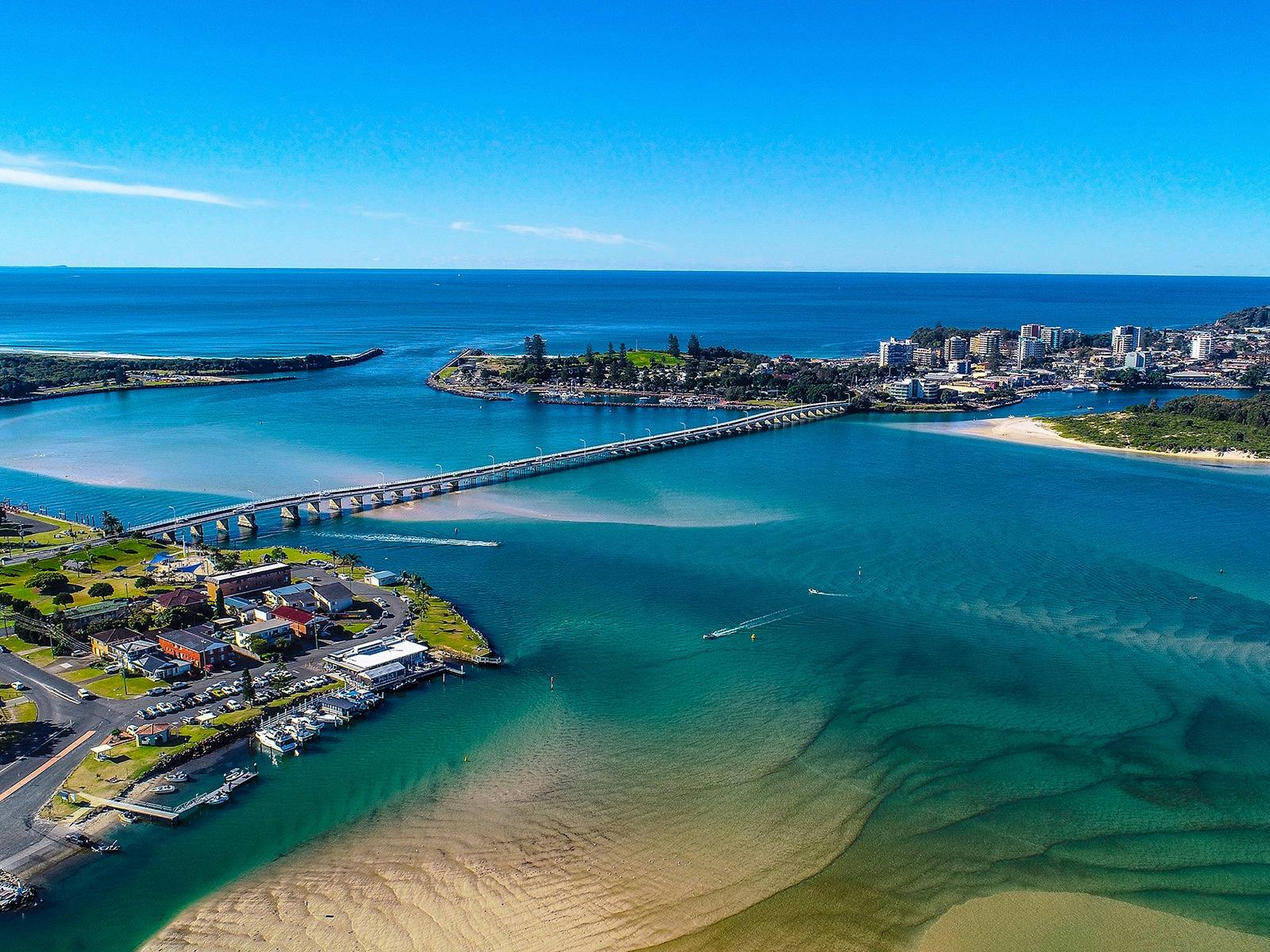 The stunning waterways of Forster NSW