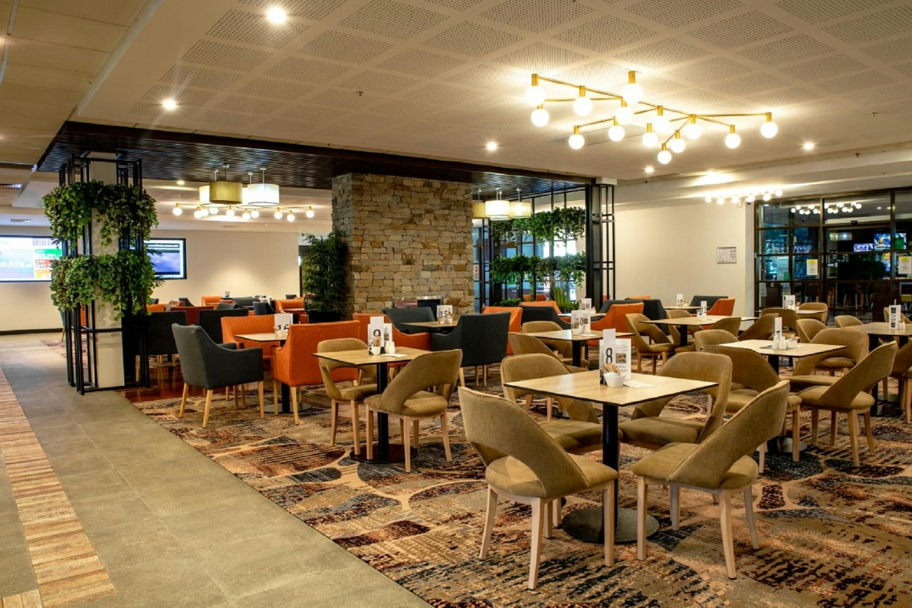 Lounge and dinning area