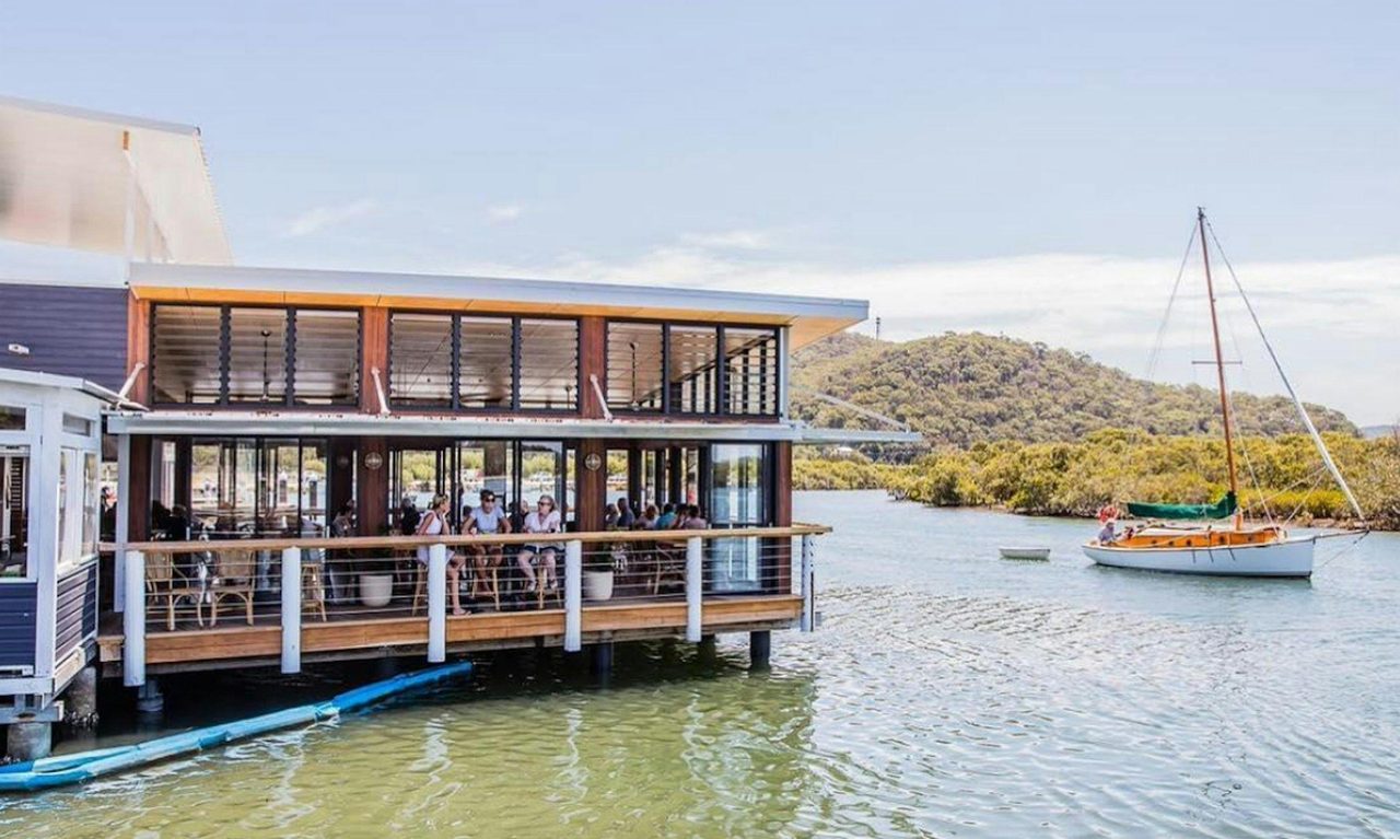 Waterfront dining