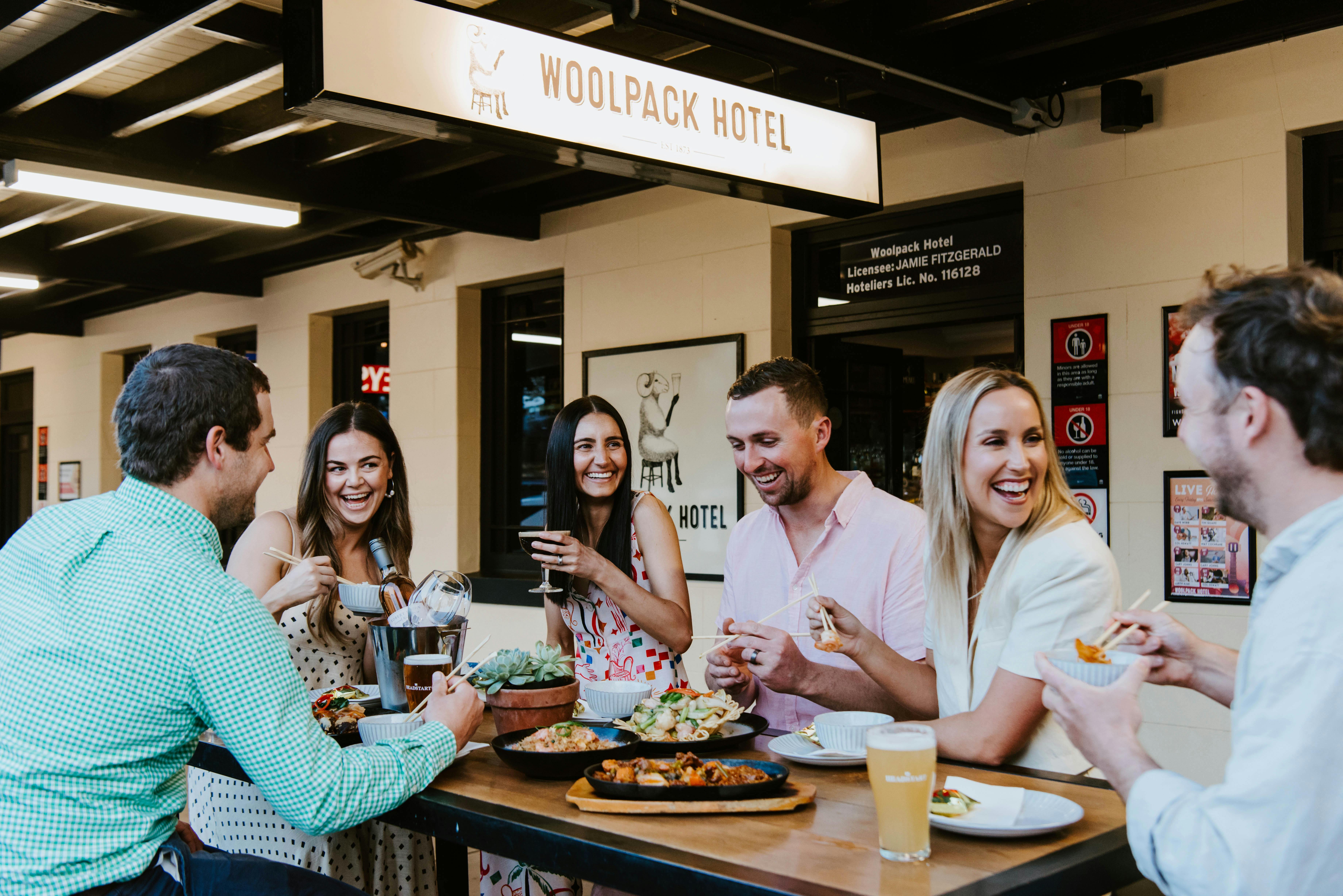 On Street Dining, Fun, Cocktails, Good Times