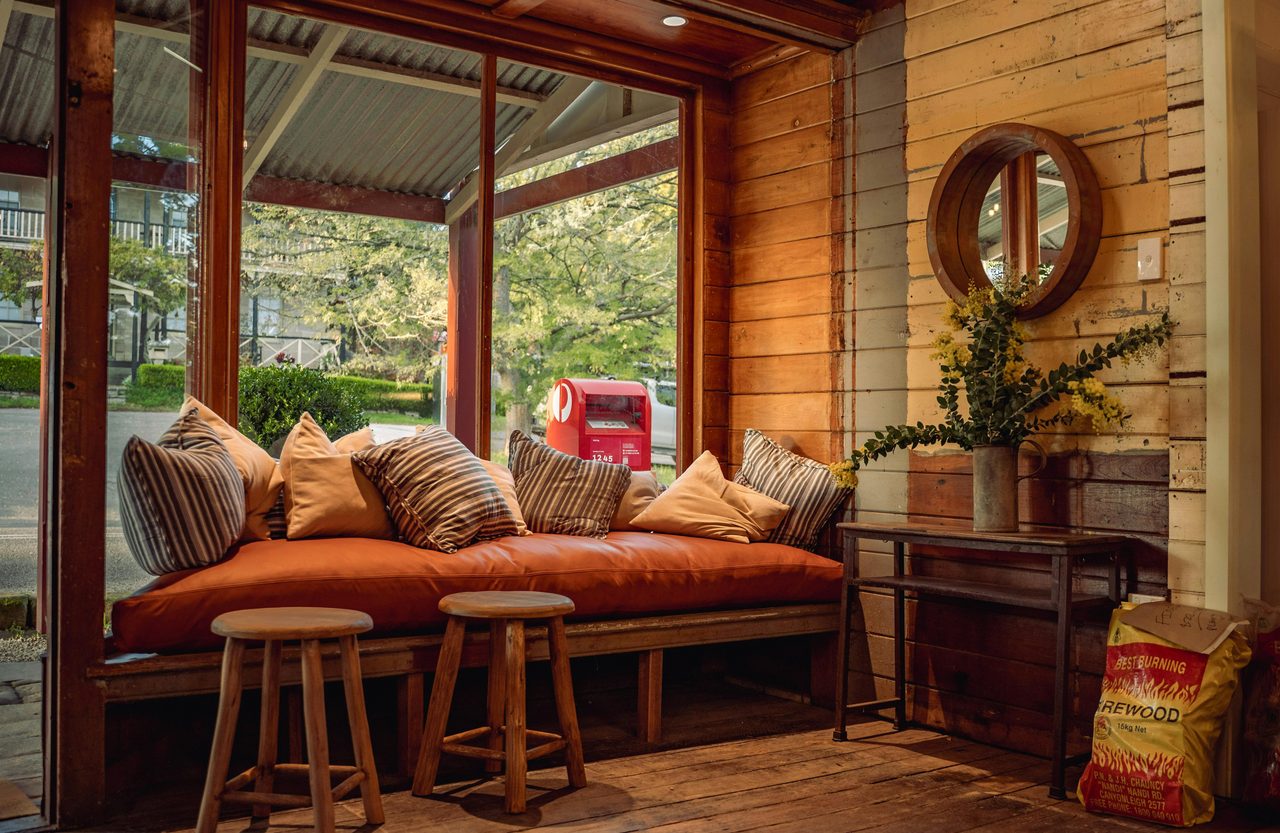 Take a seat inside the wollombi general store