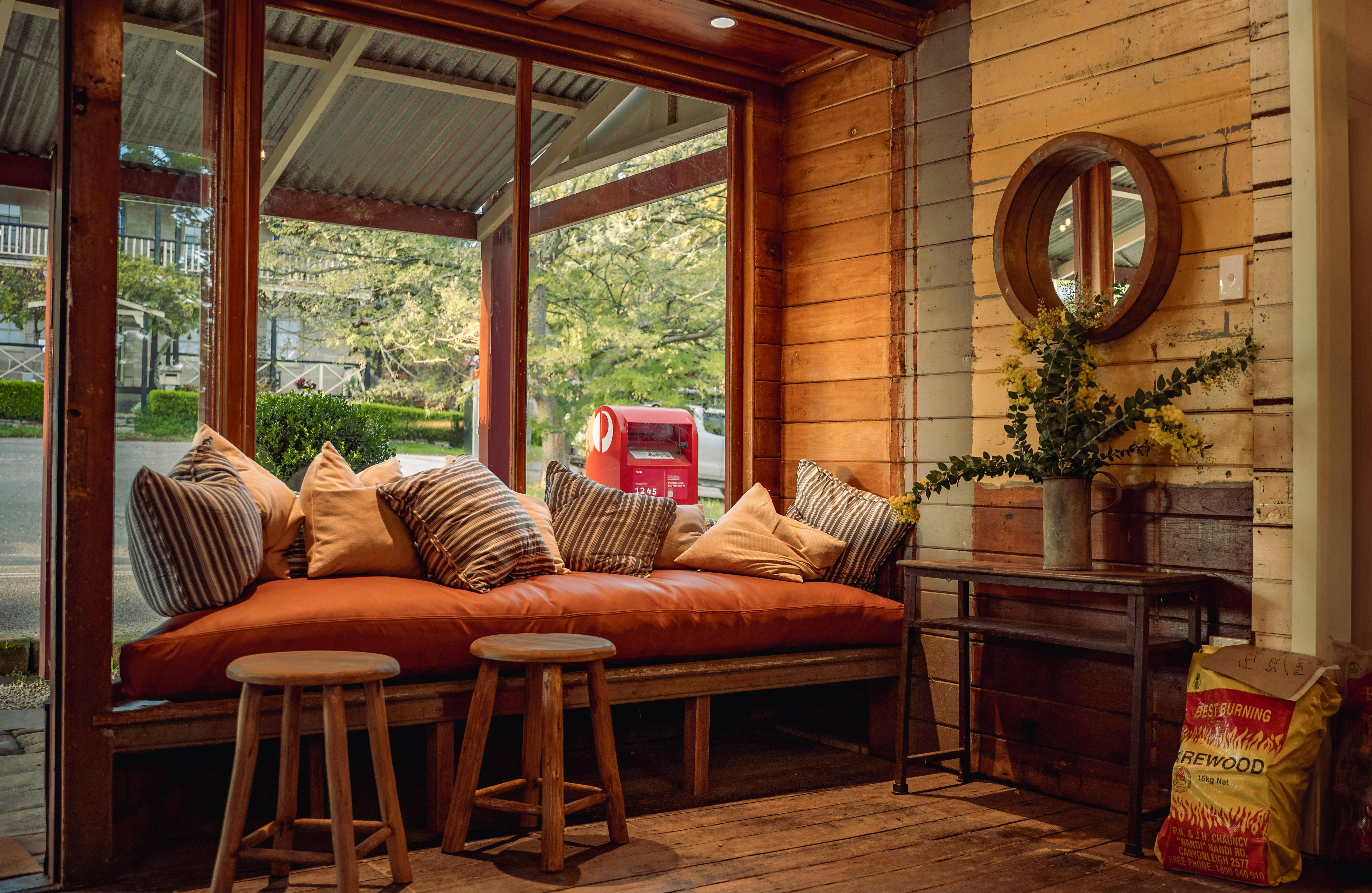Take a seat inside the wollombi general store