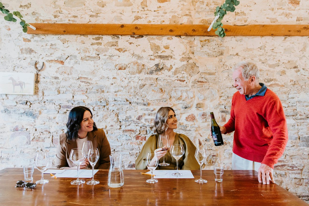 Richard de Beaurepaire hosting a Vigneron experience