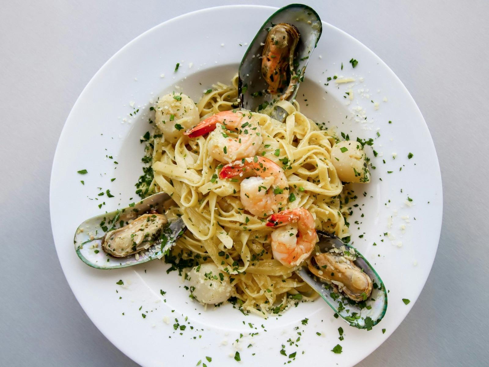 Evans Head RSL Seafood Pasta