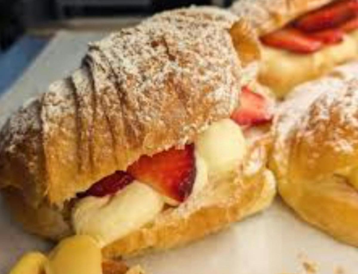 Delicious croissant