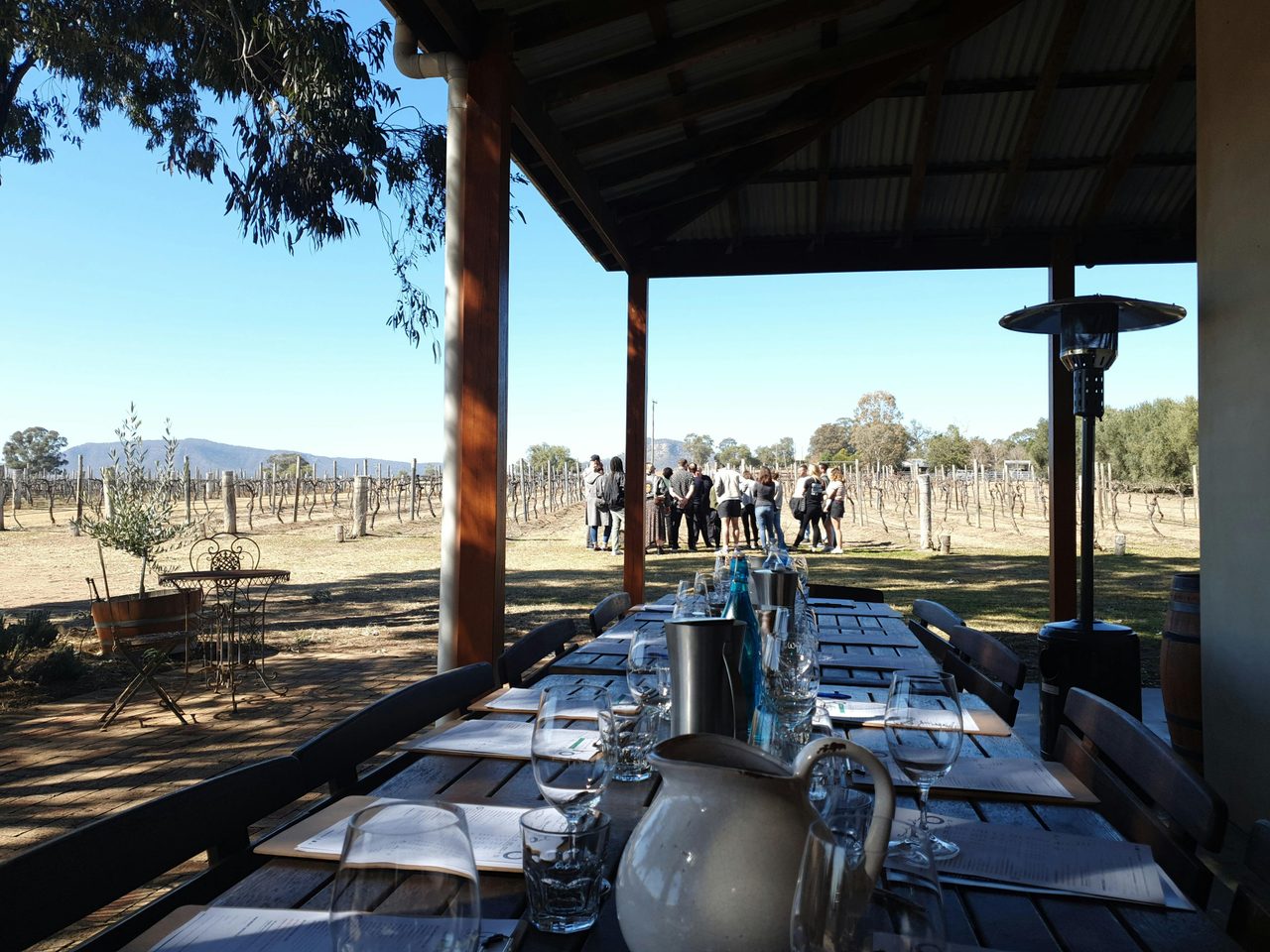 Educational group tasting