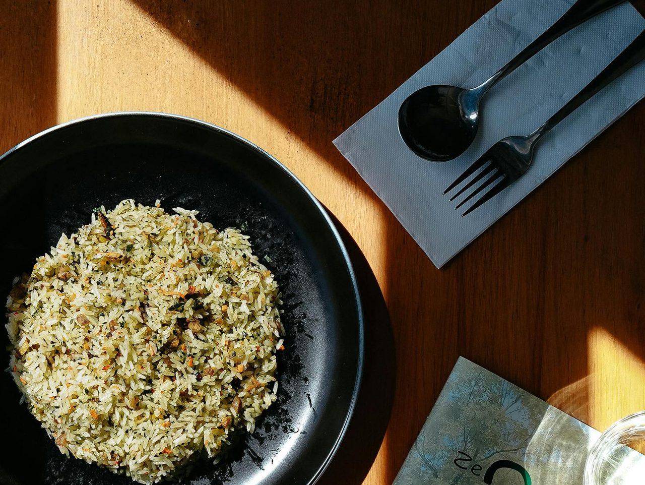 Truffle fry rice
