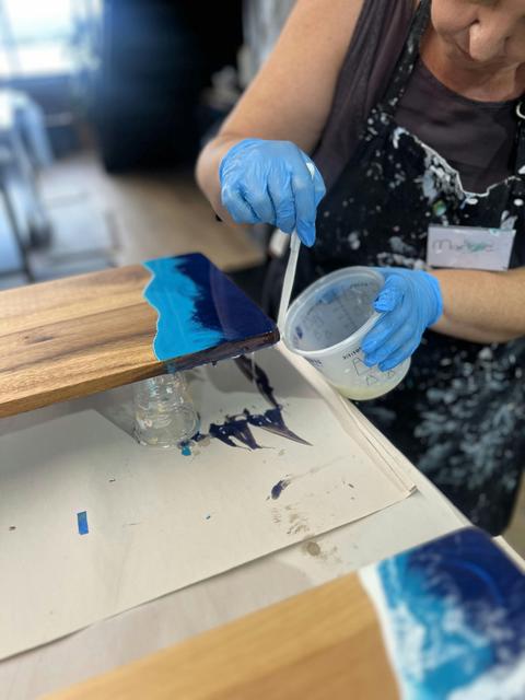 Coastal Creations: Intro to Beach Resin Art Resin Workshop