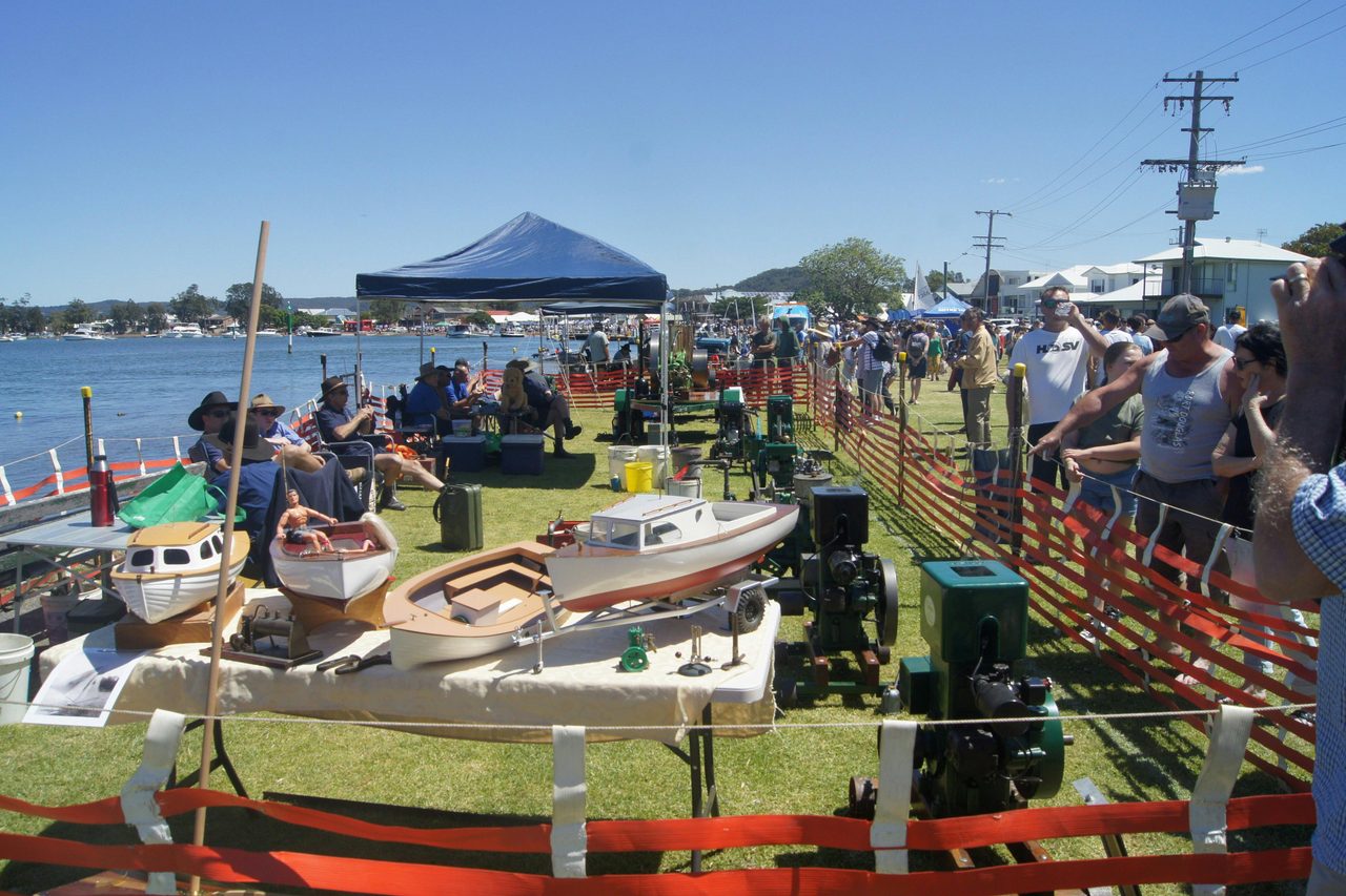 Waterfront view on Regatta Day