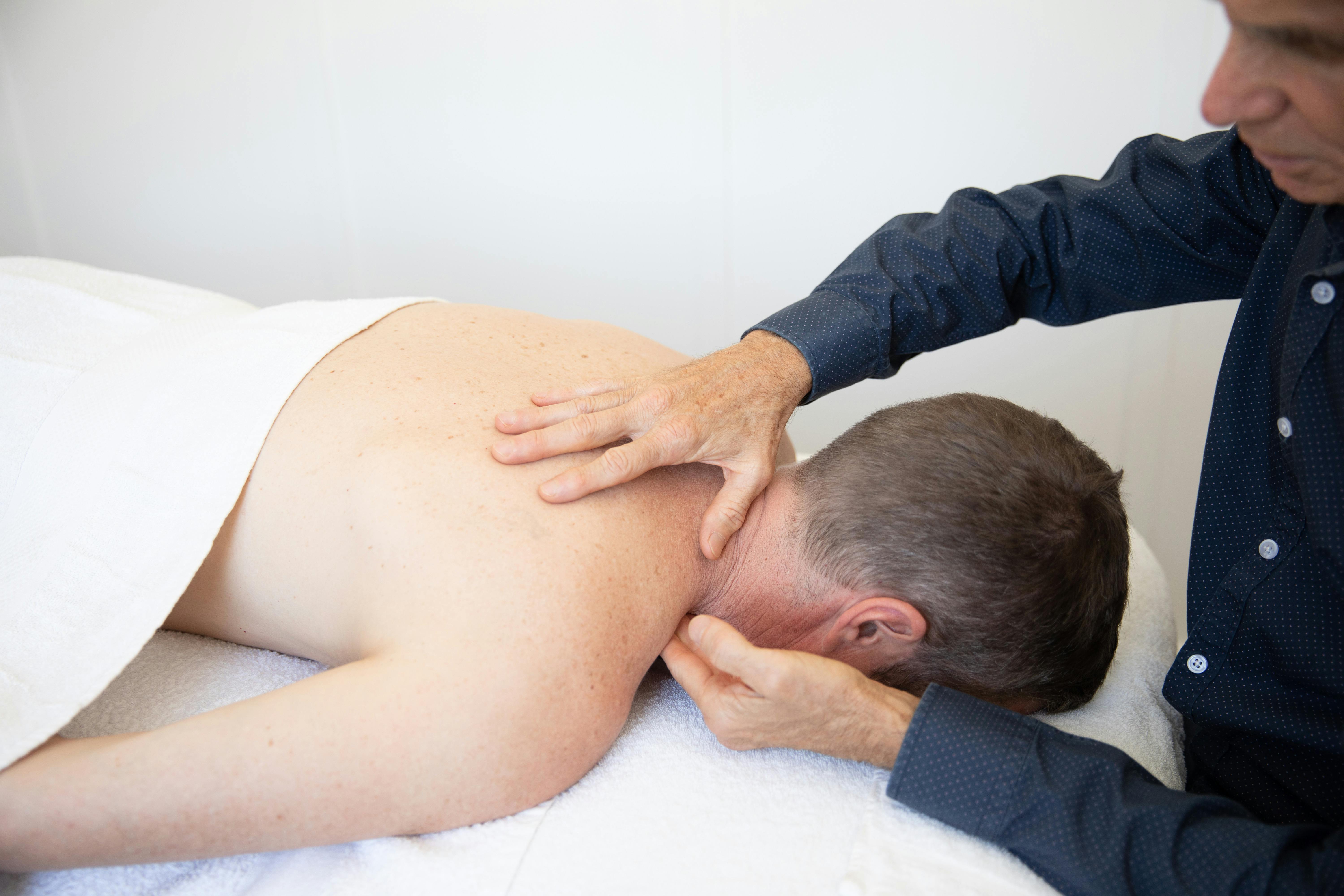 Neck and shoulder massage