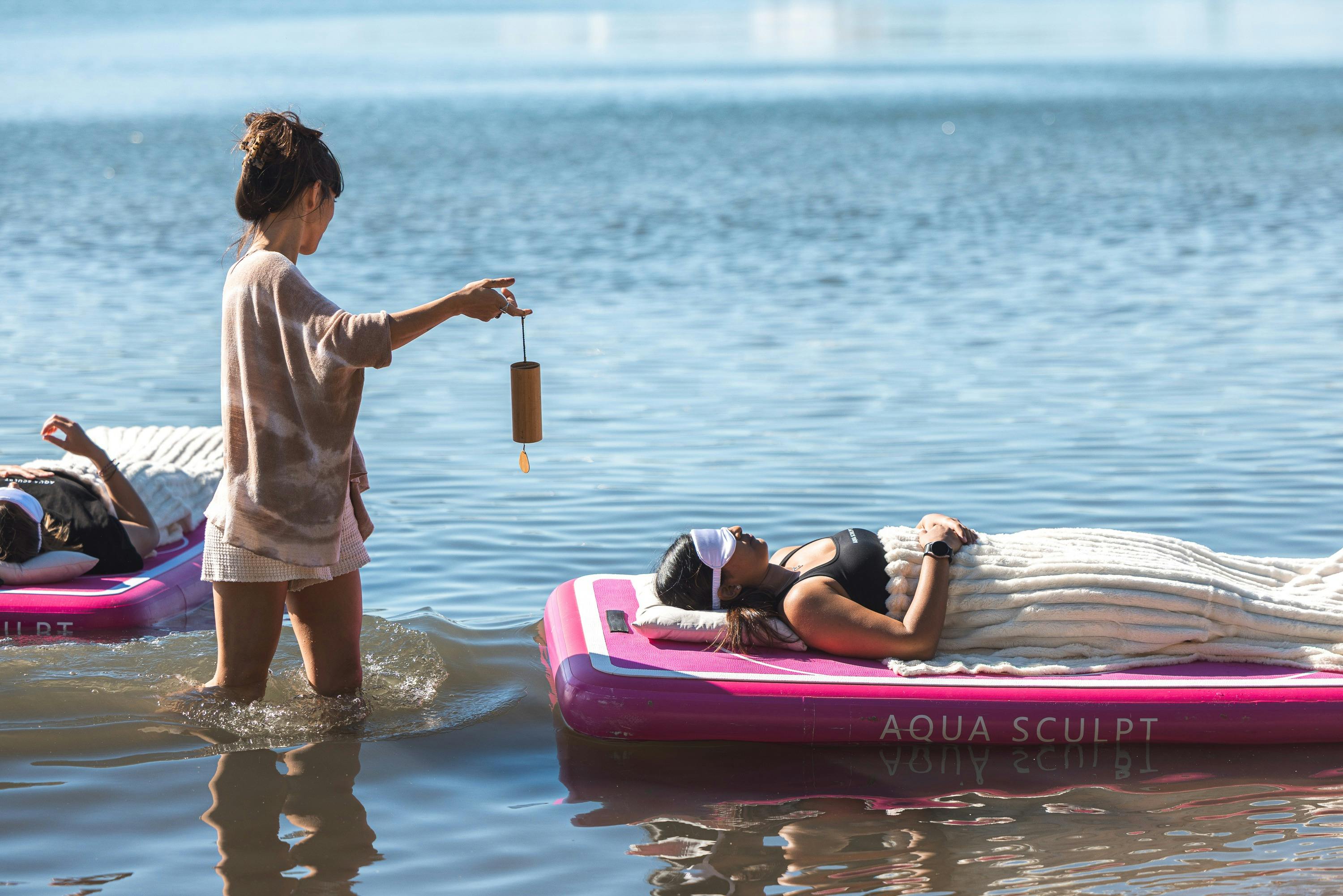 Float away with our open water sound bath