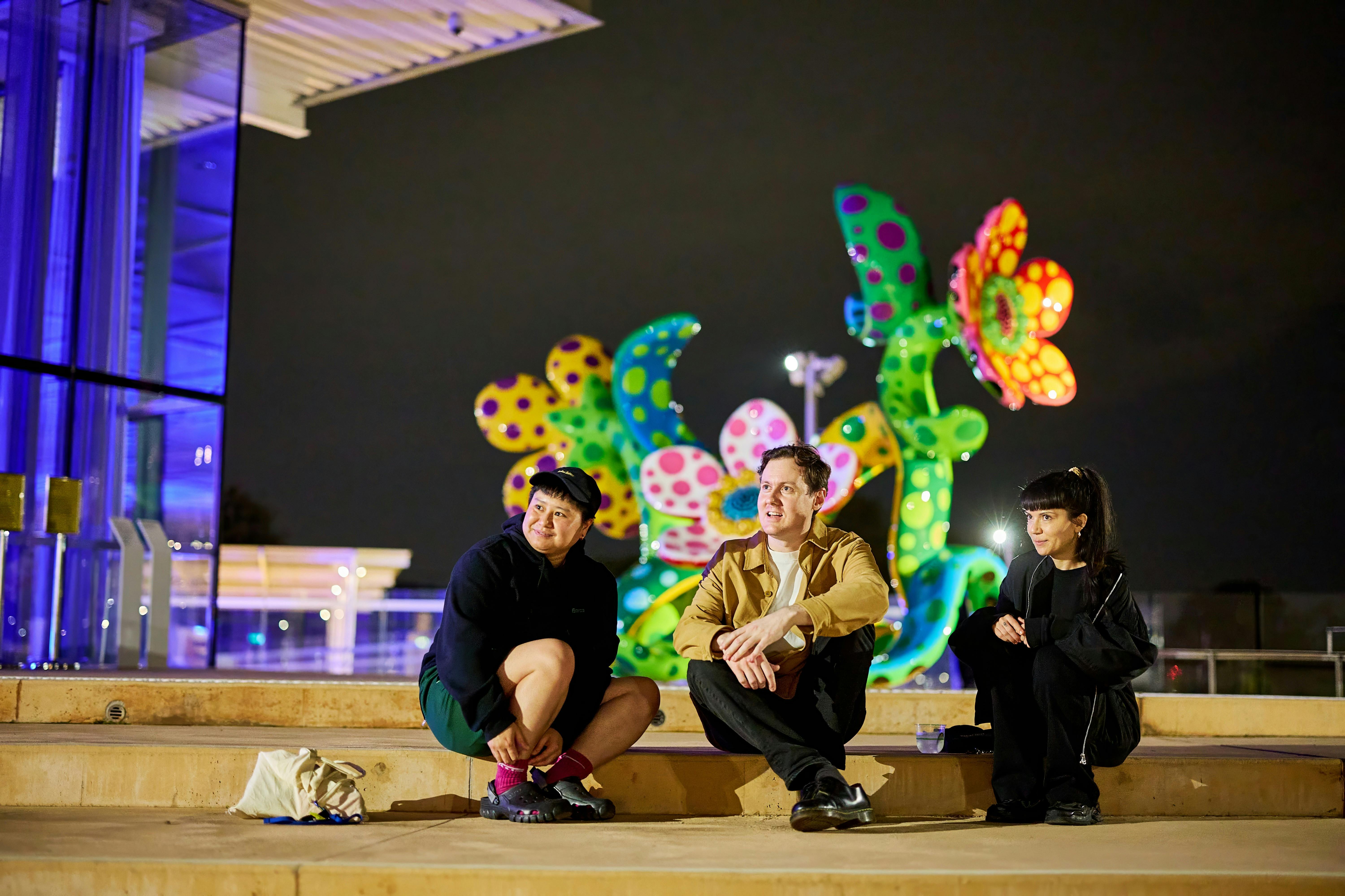 Art After Hours. Music, people, performance, art.