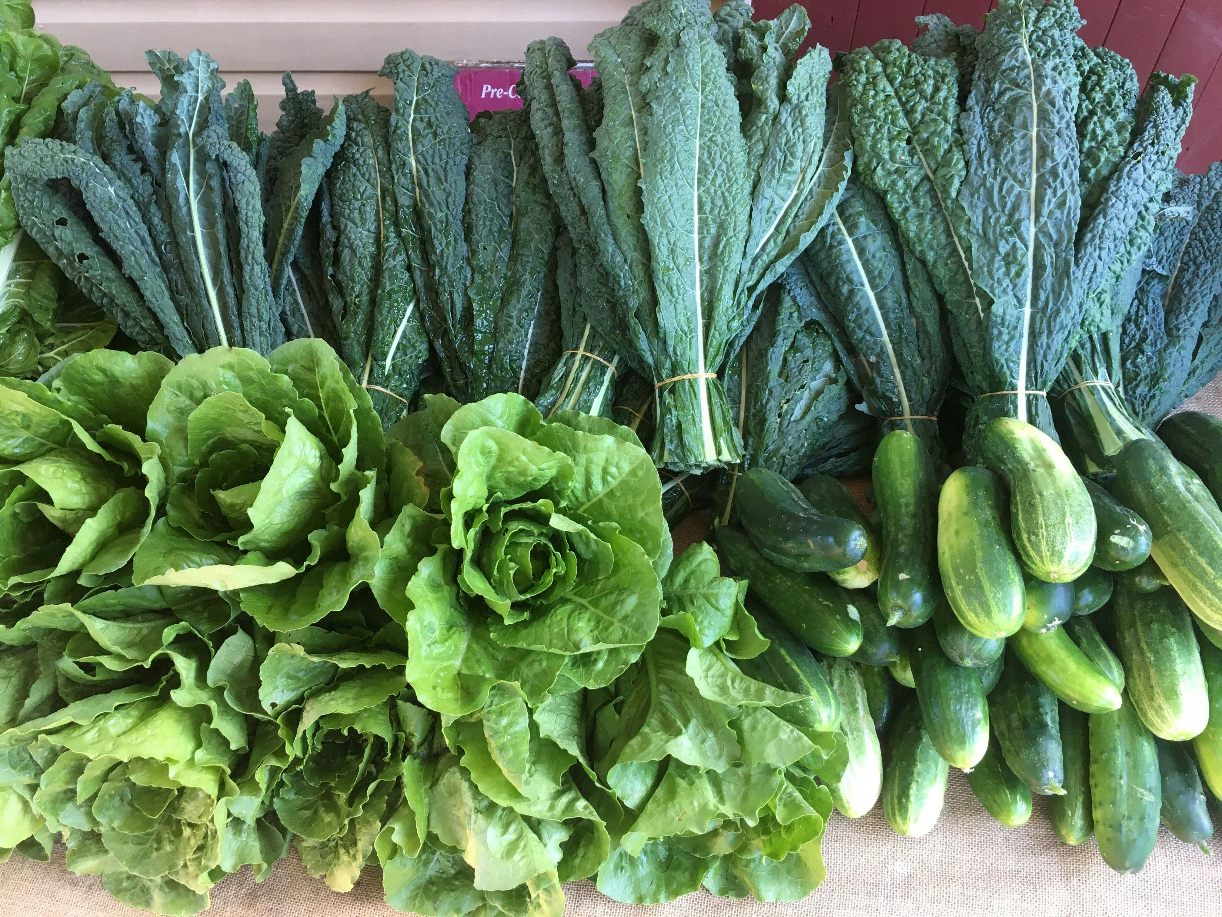 Example fresh produce from the market.