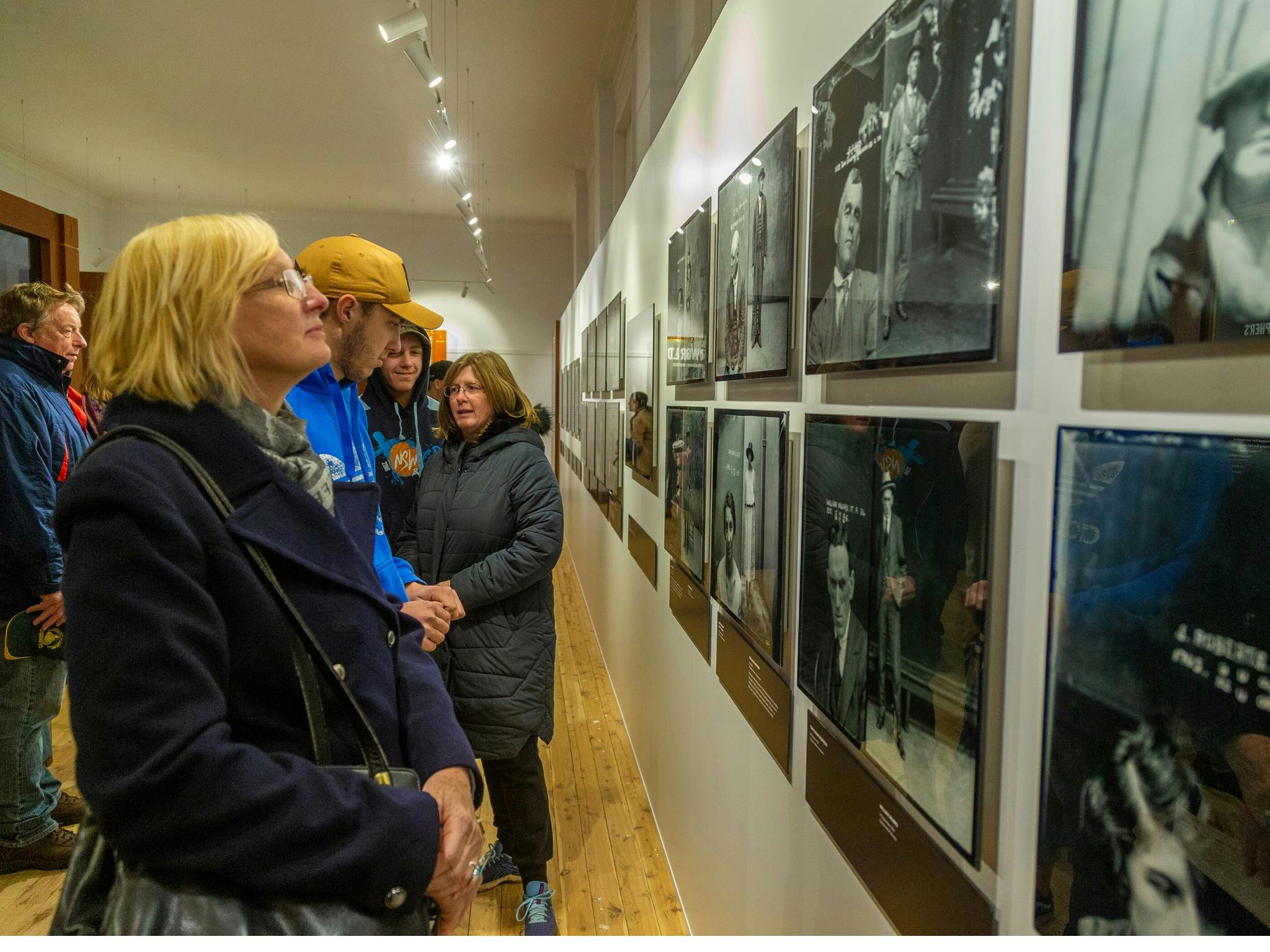 Underworld Mugshots of the Roaring Twenties Exhibition by Sydney Living Museums at the Festival