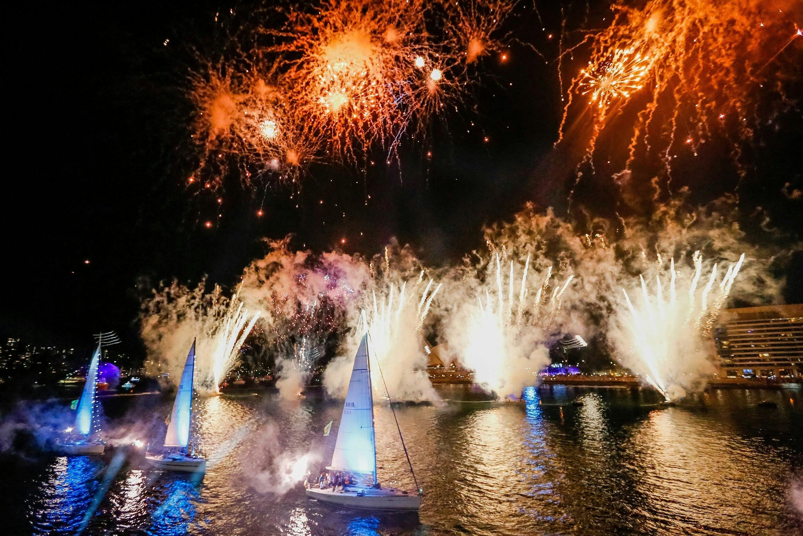 Yachts on Syndey Harbour