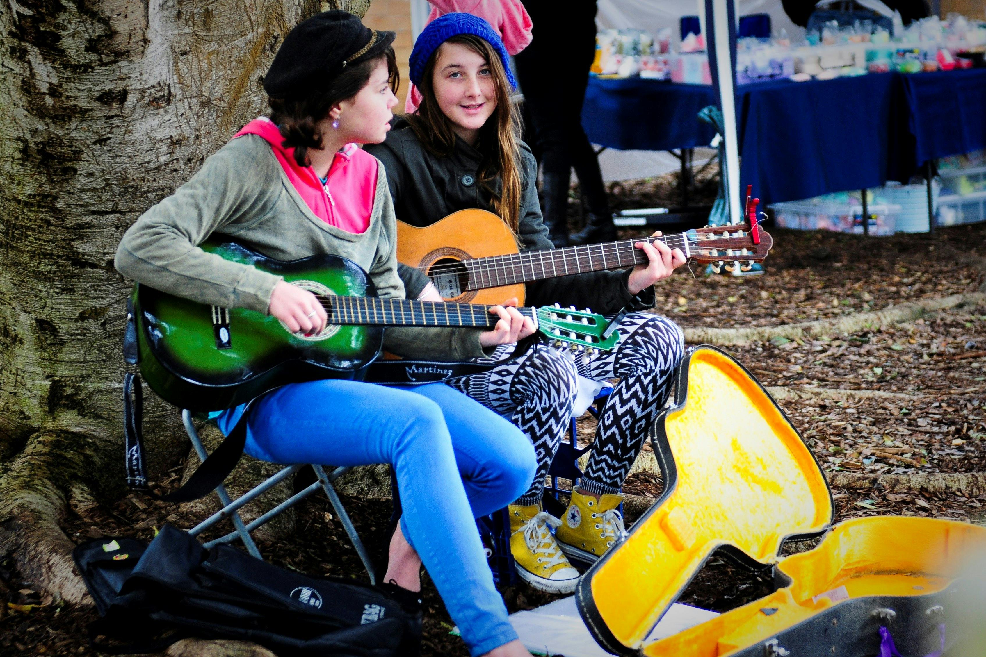 Live Buskers Village Area