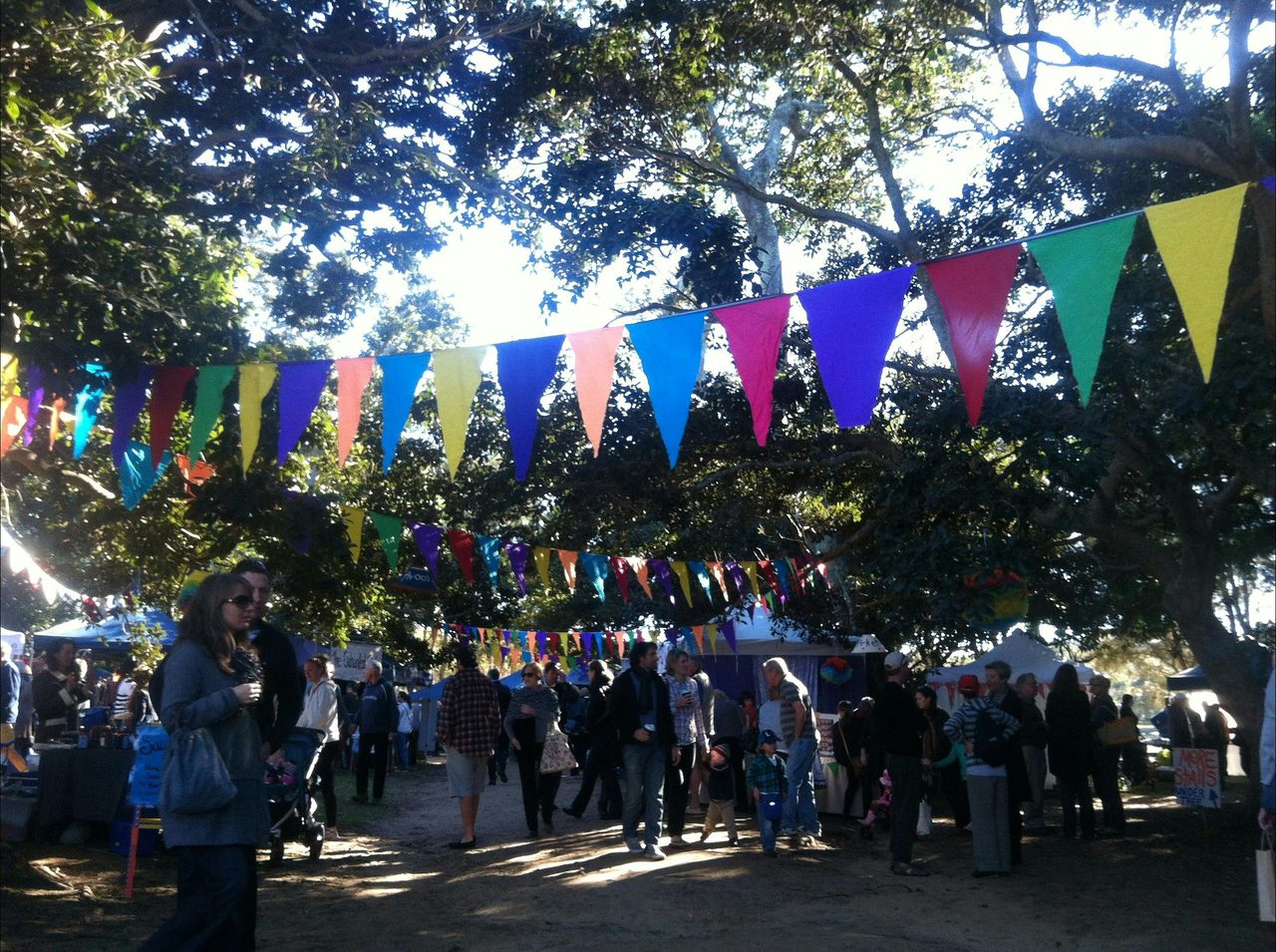 Avoca Beachside Markets Main Path