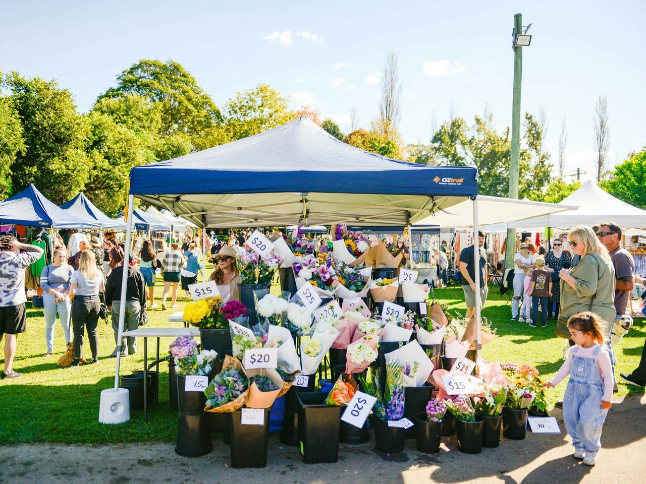 Flower stall