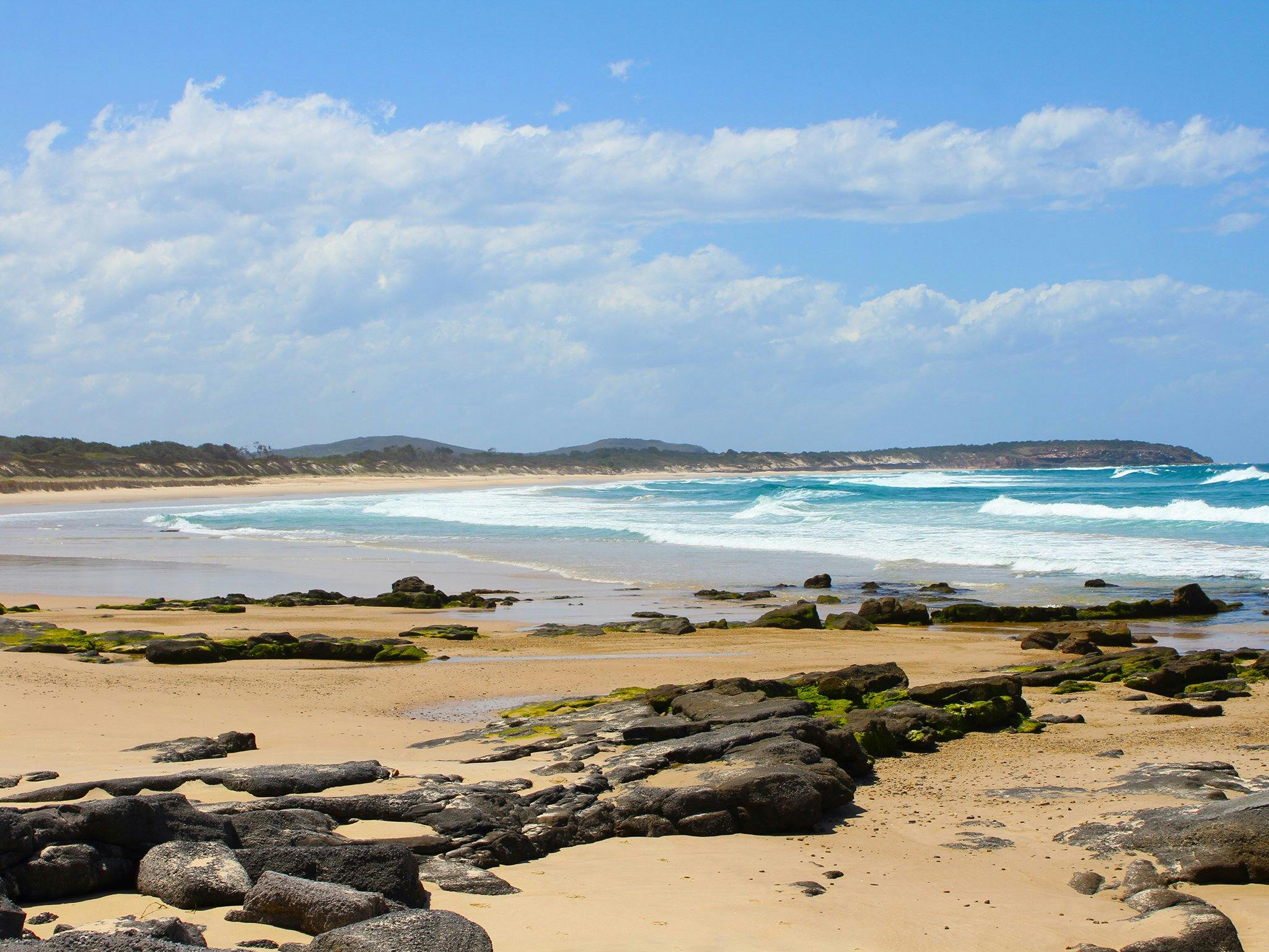 View north from Plumbago back to Shelley Head.