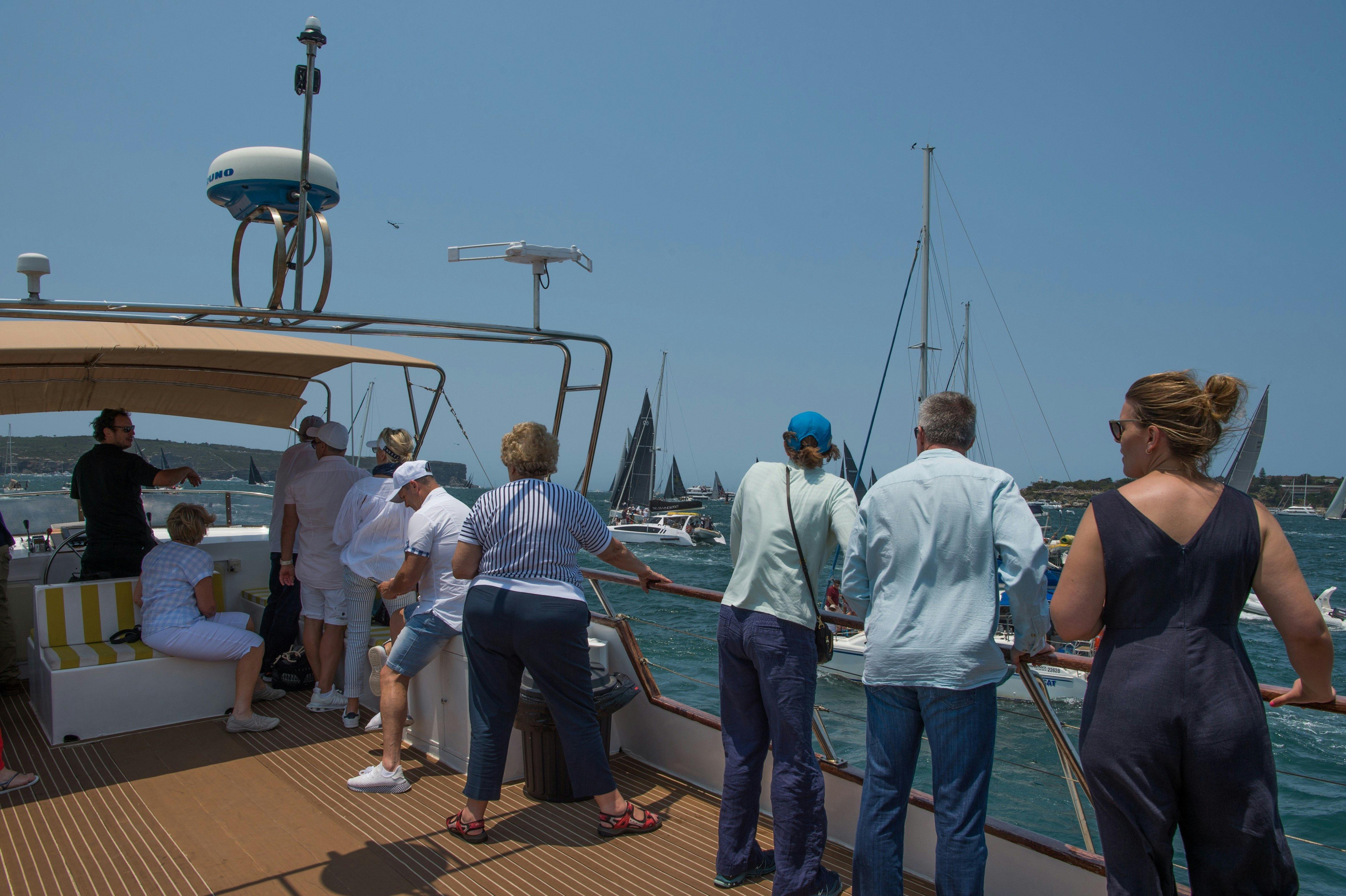 Small group means lots of space