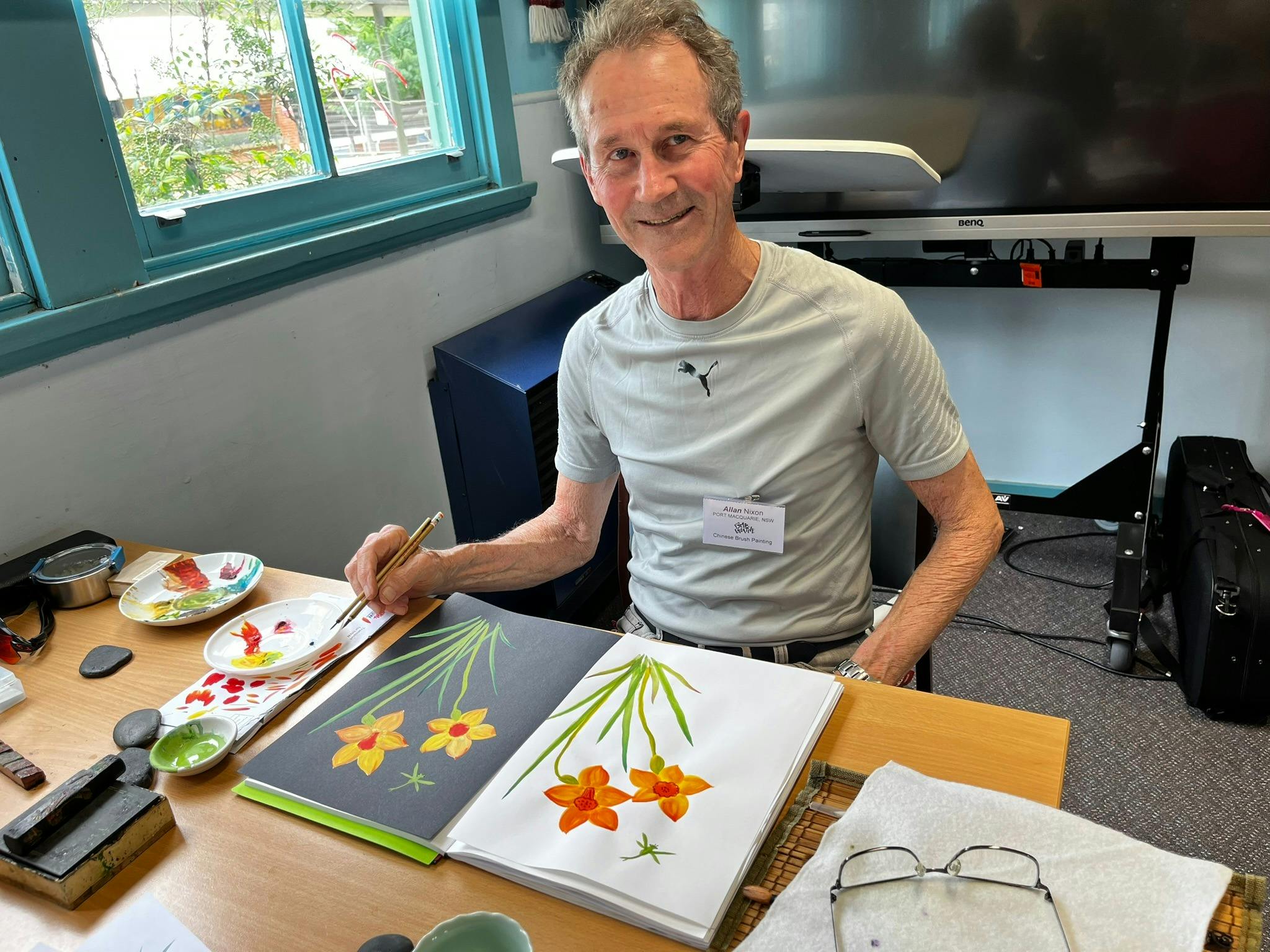 Chinese Brush Painting class