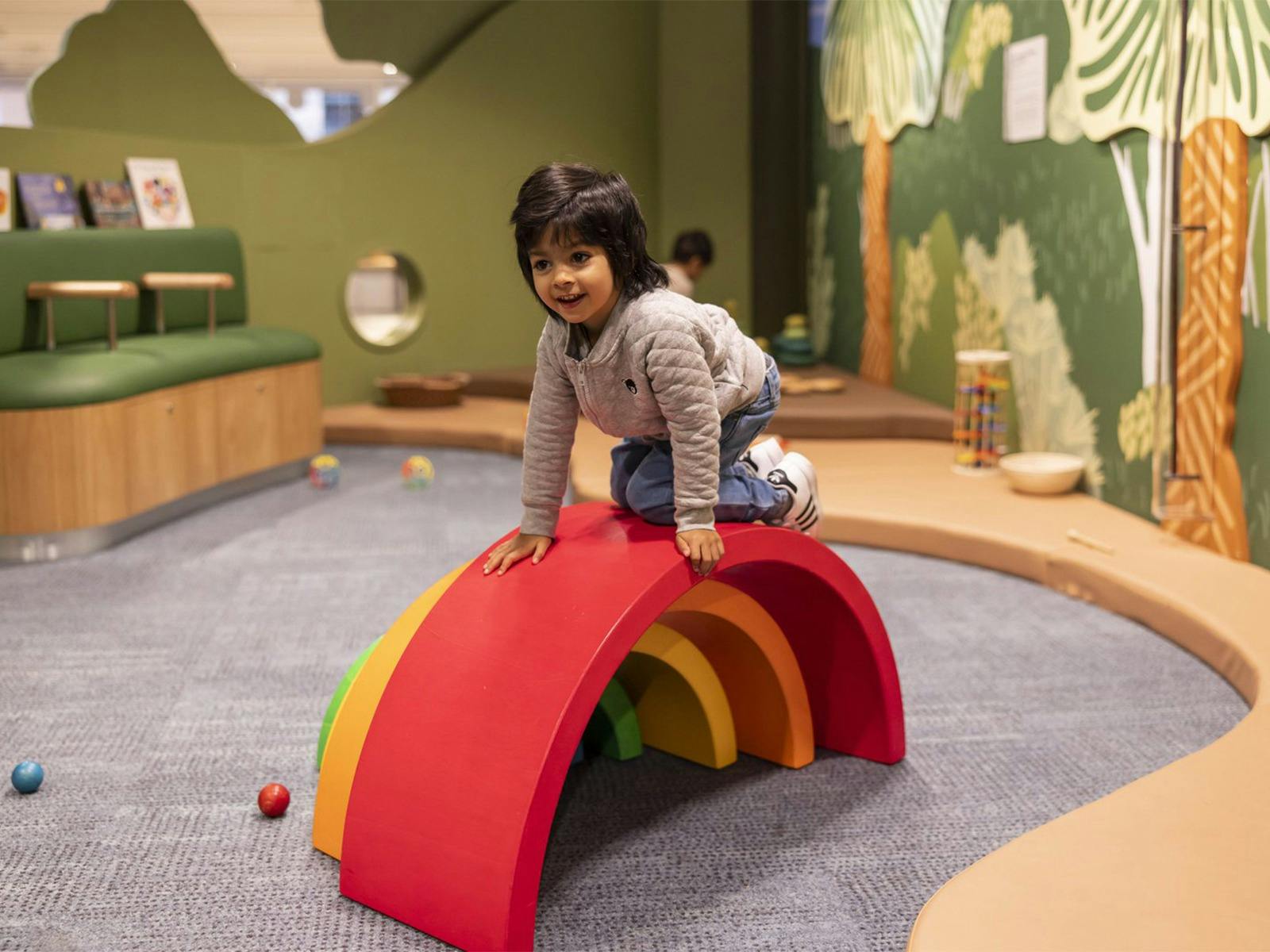 Burra, a learning and play space at the Australian Musuem. Free entry.
