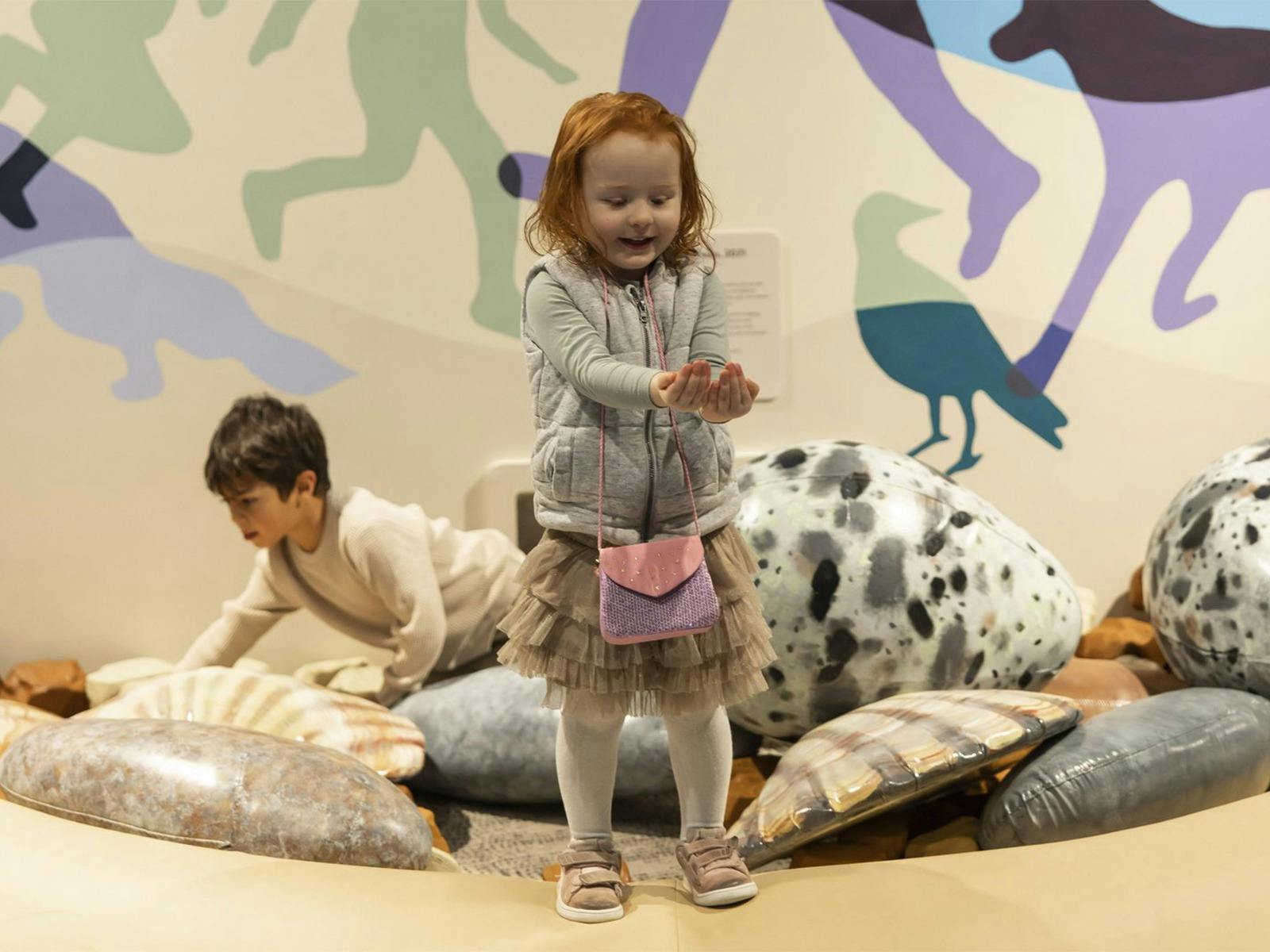 Burra, a learning and play space at the Australian Musuem. Free entry.