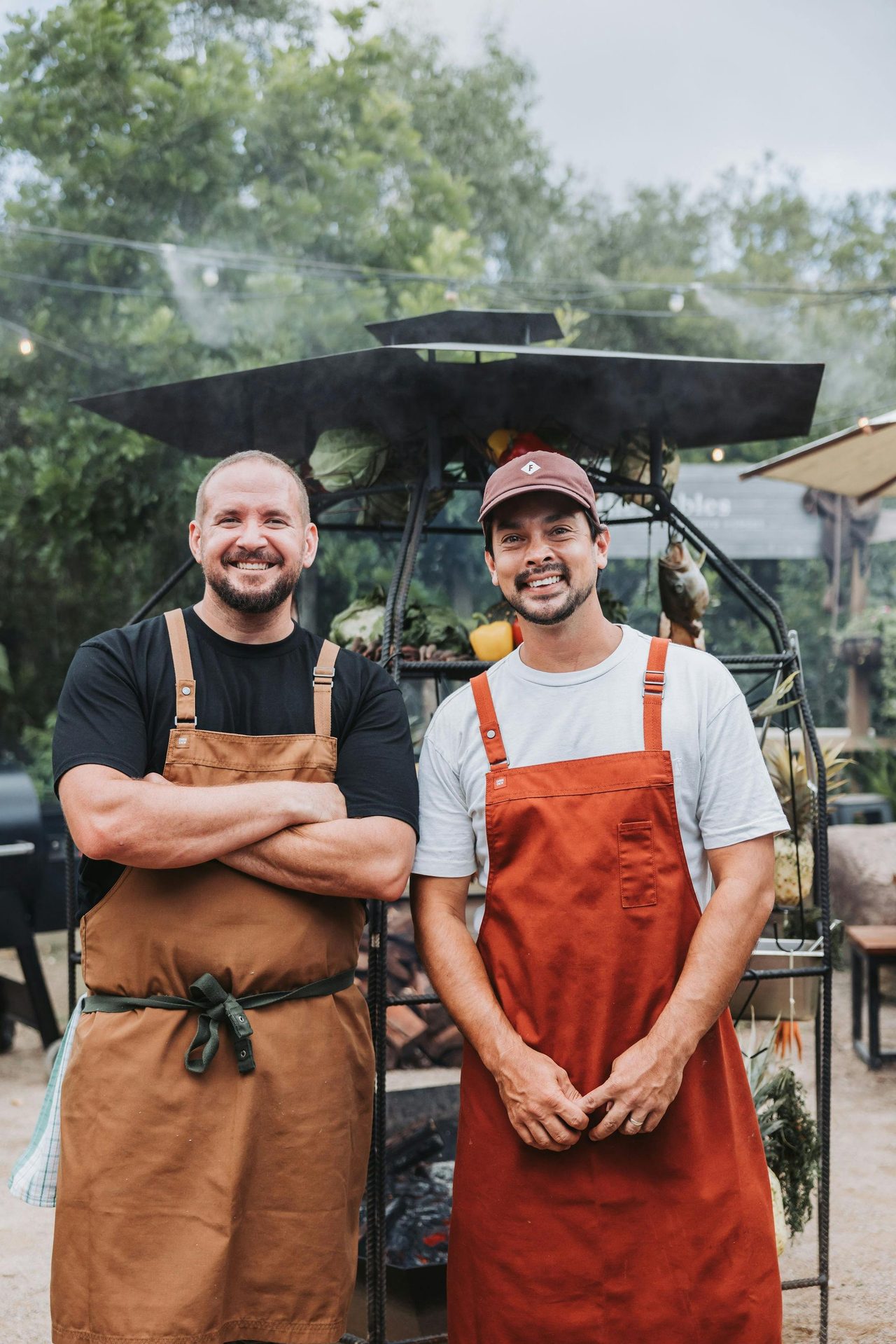 Louis Tikaram and Jedd Rifai at North Byron Hotel