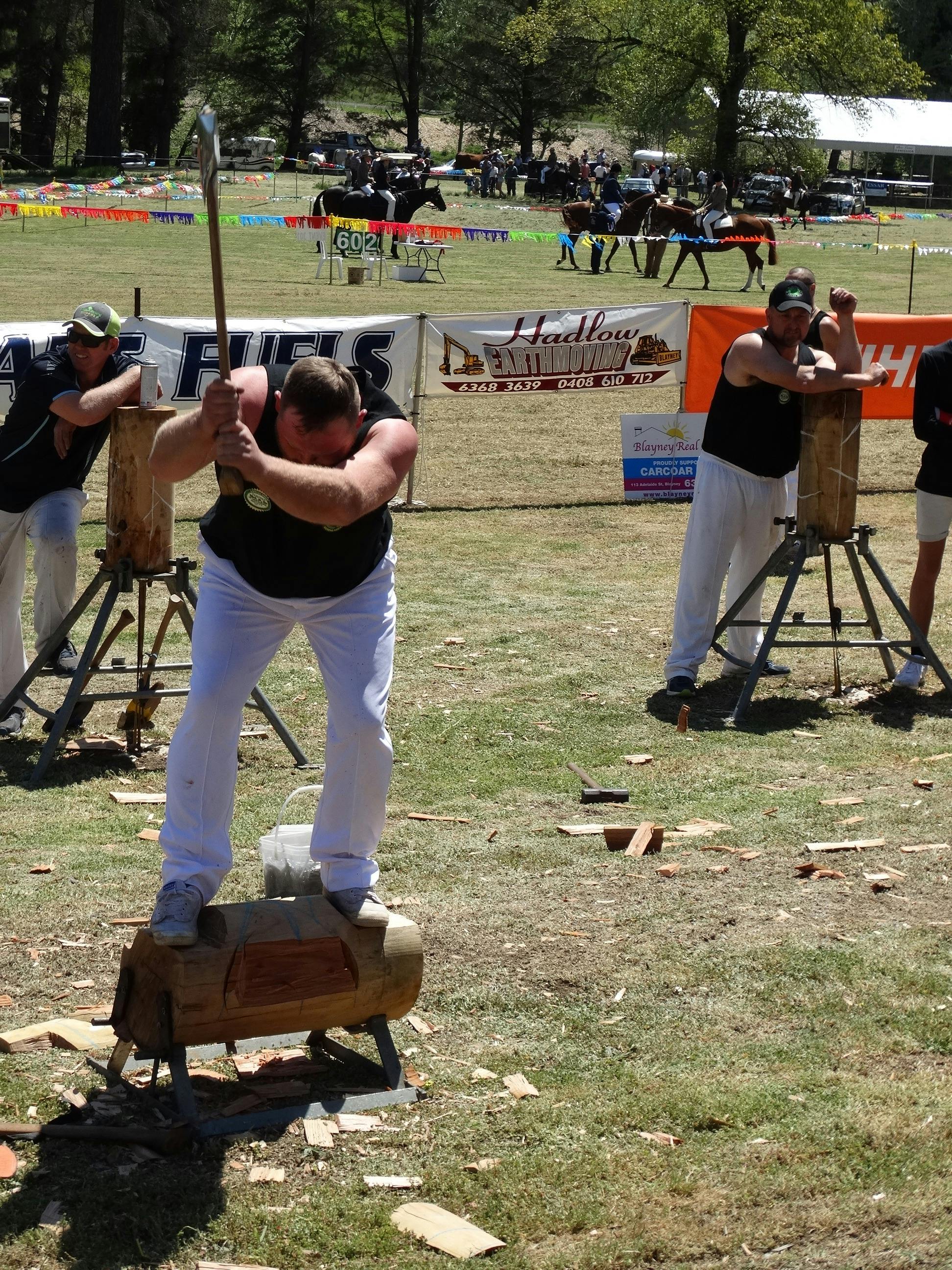 Wood Chop event