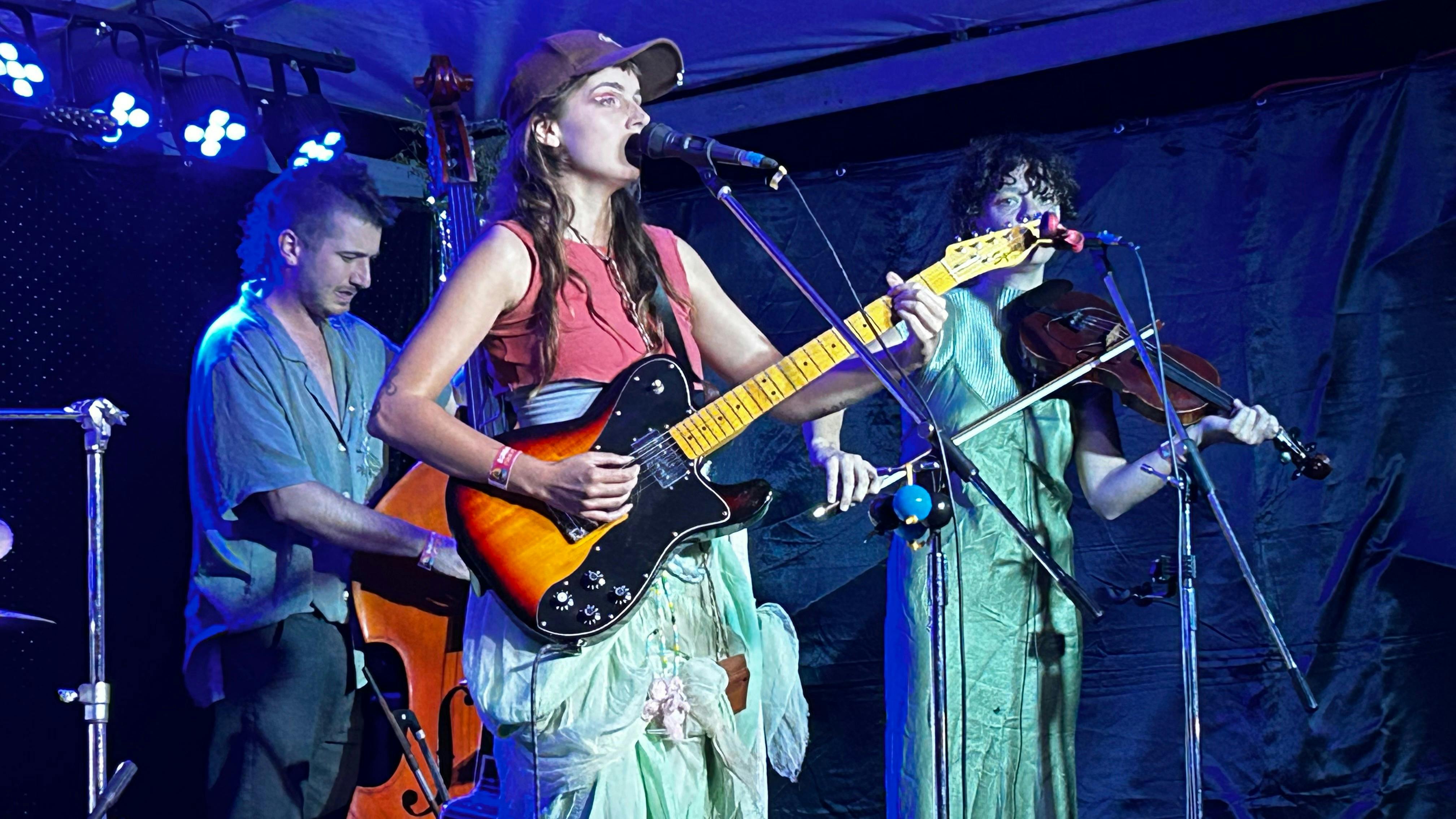 Mia Petra band at Bowerbird Marque