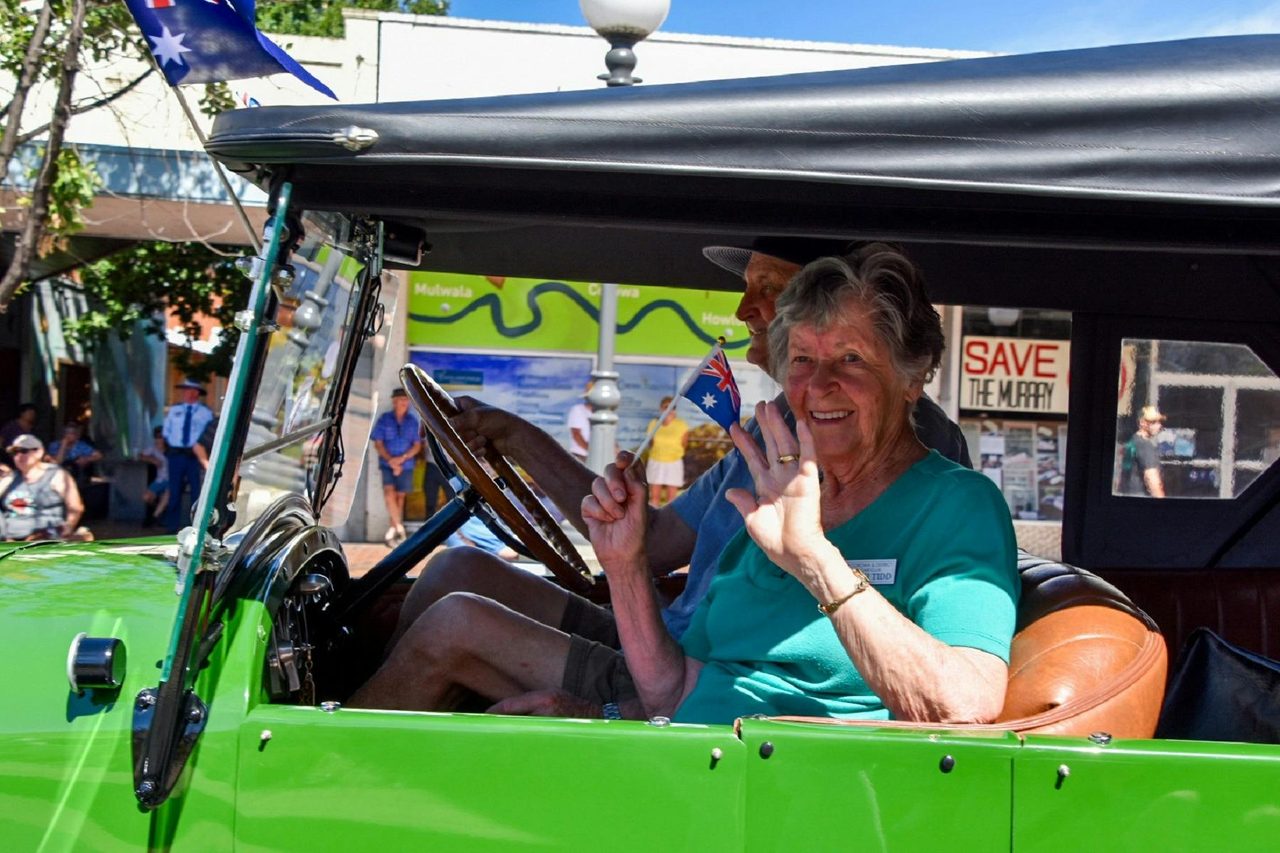 Car in Parade 2025