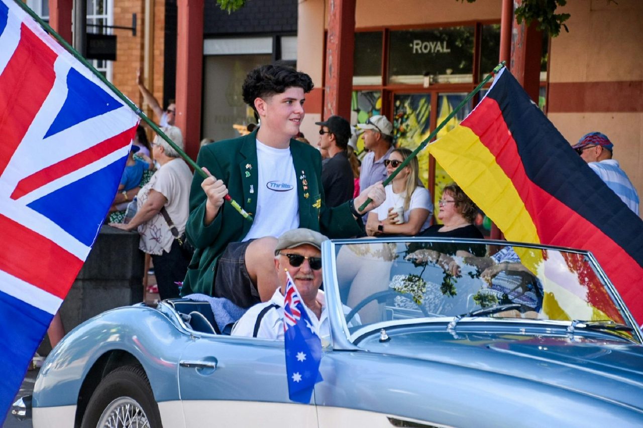 Exchange Student 2025 Parade
