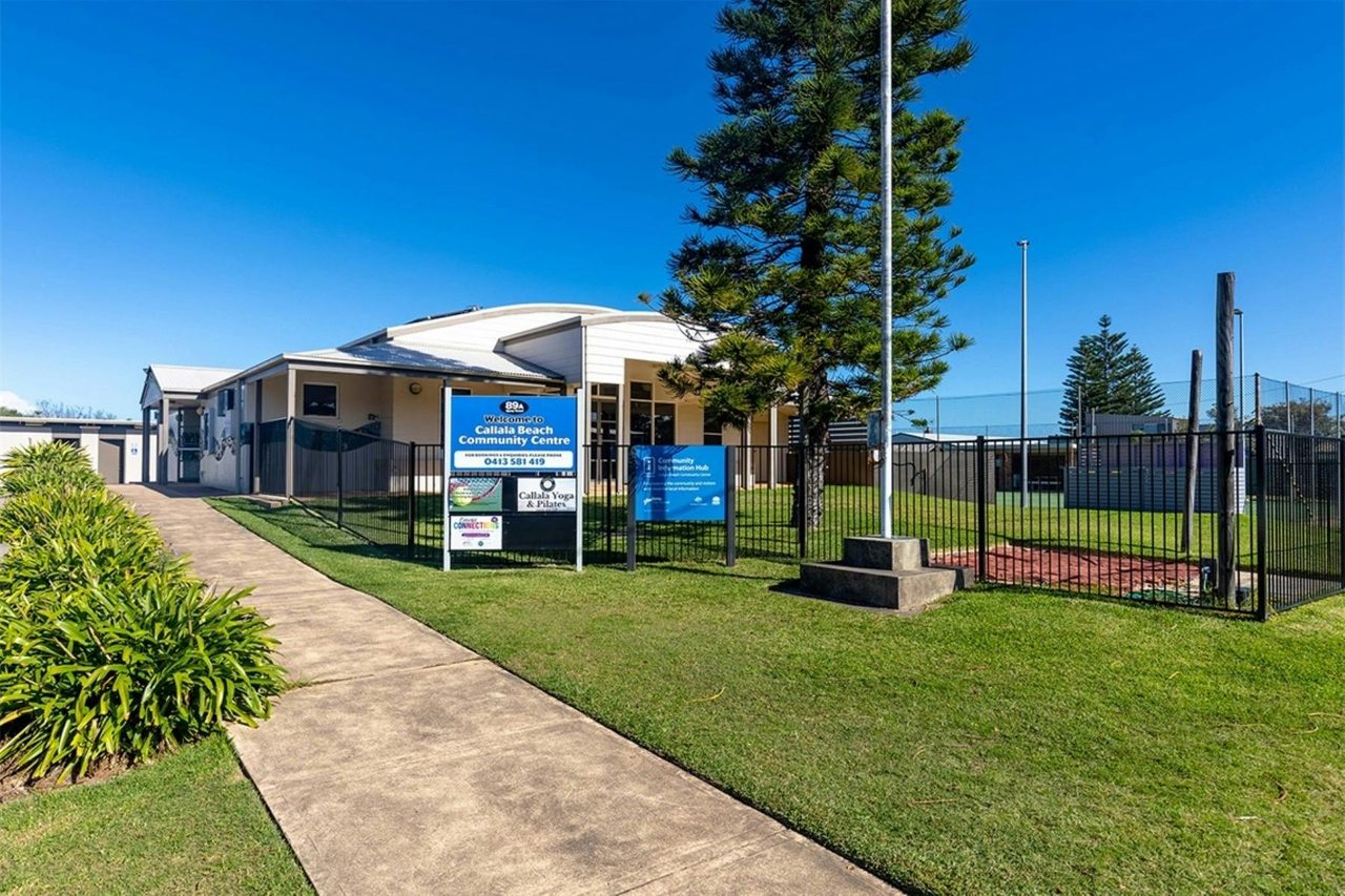 Beach hall