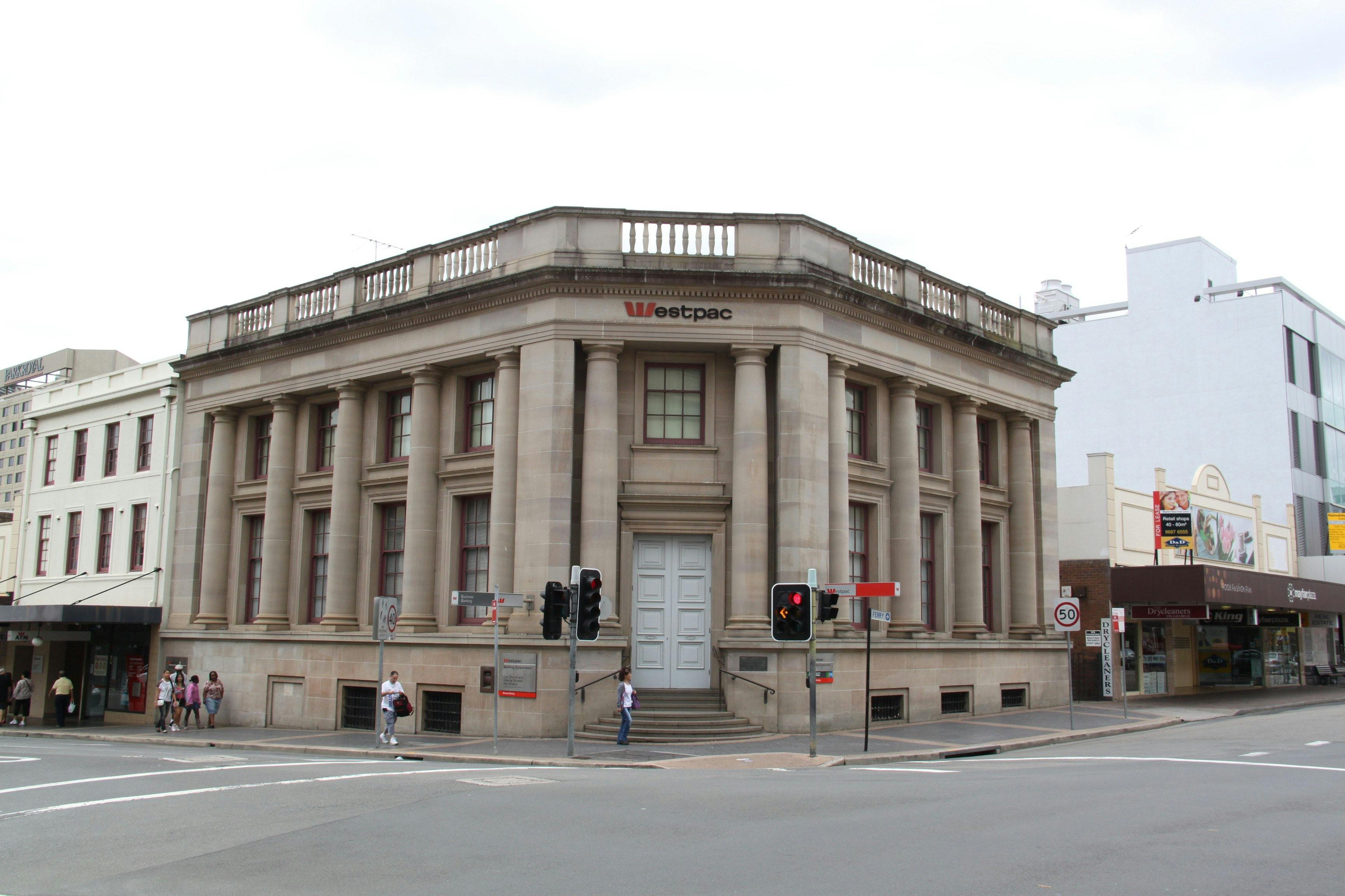 Heritage Bank of New South Wales Church Street Parraamatta
