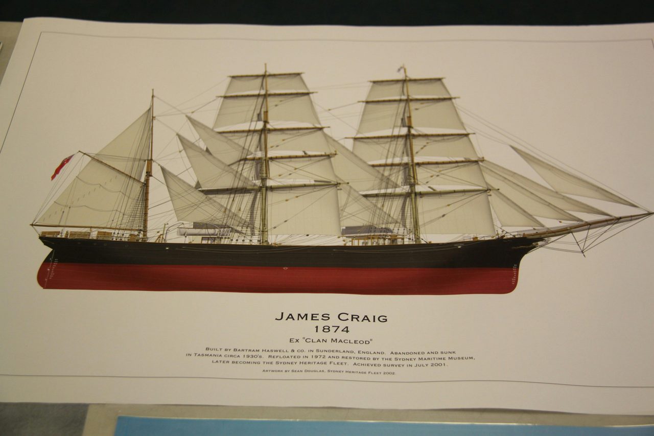 James Craig Tall Ship 1874