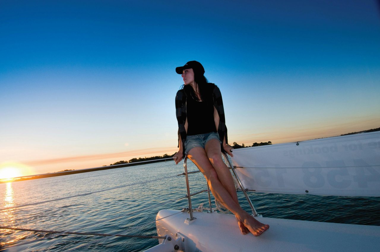 Sailing on the Clarence
