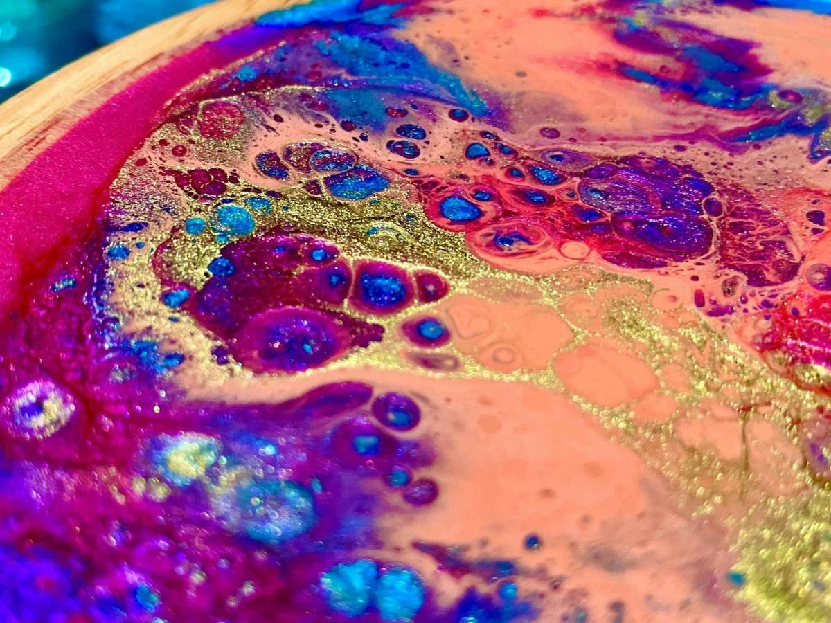 Resin Cheese Board