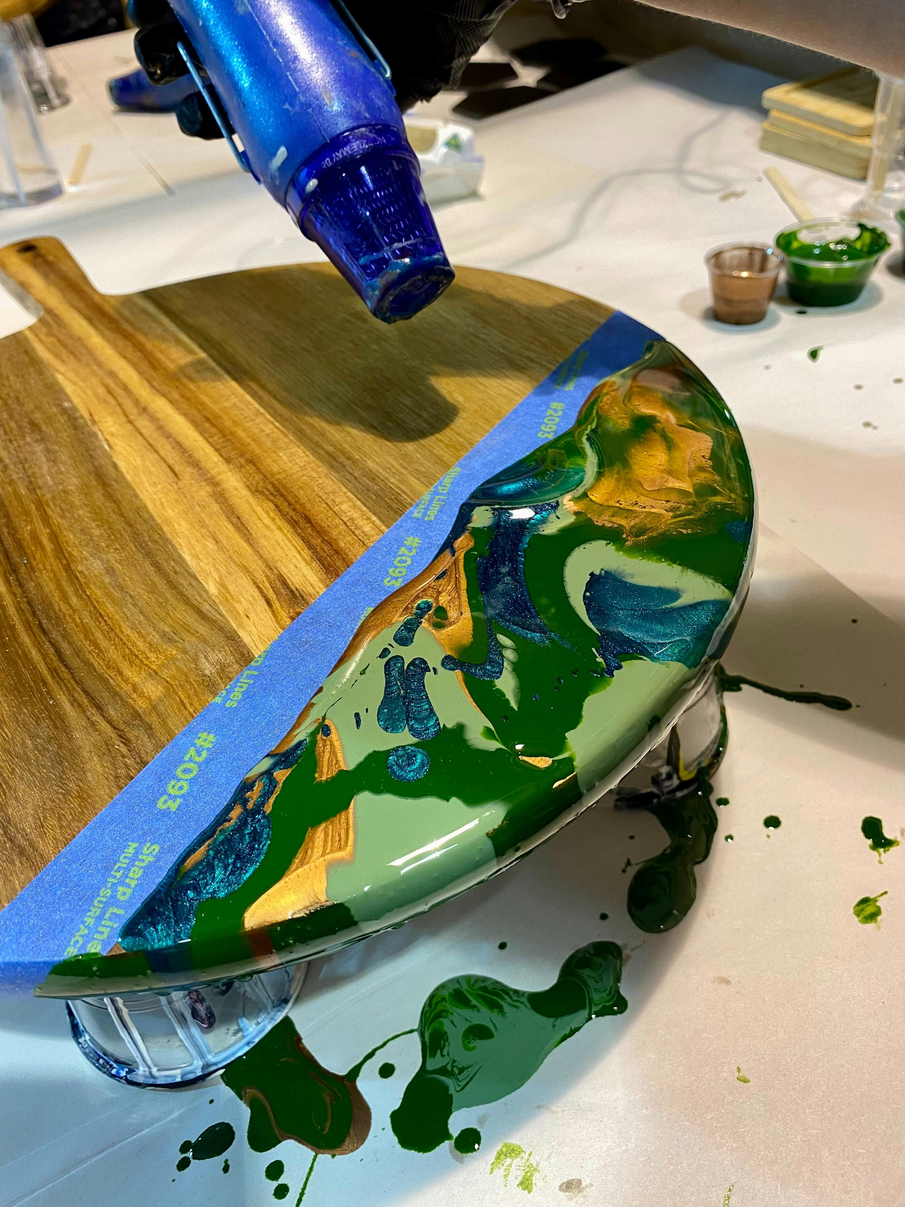 Resin Cheese Board