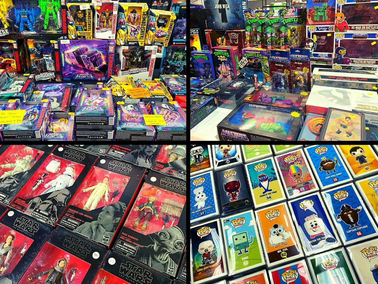 Collector Con Campbelltown - examples of trading tables 2