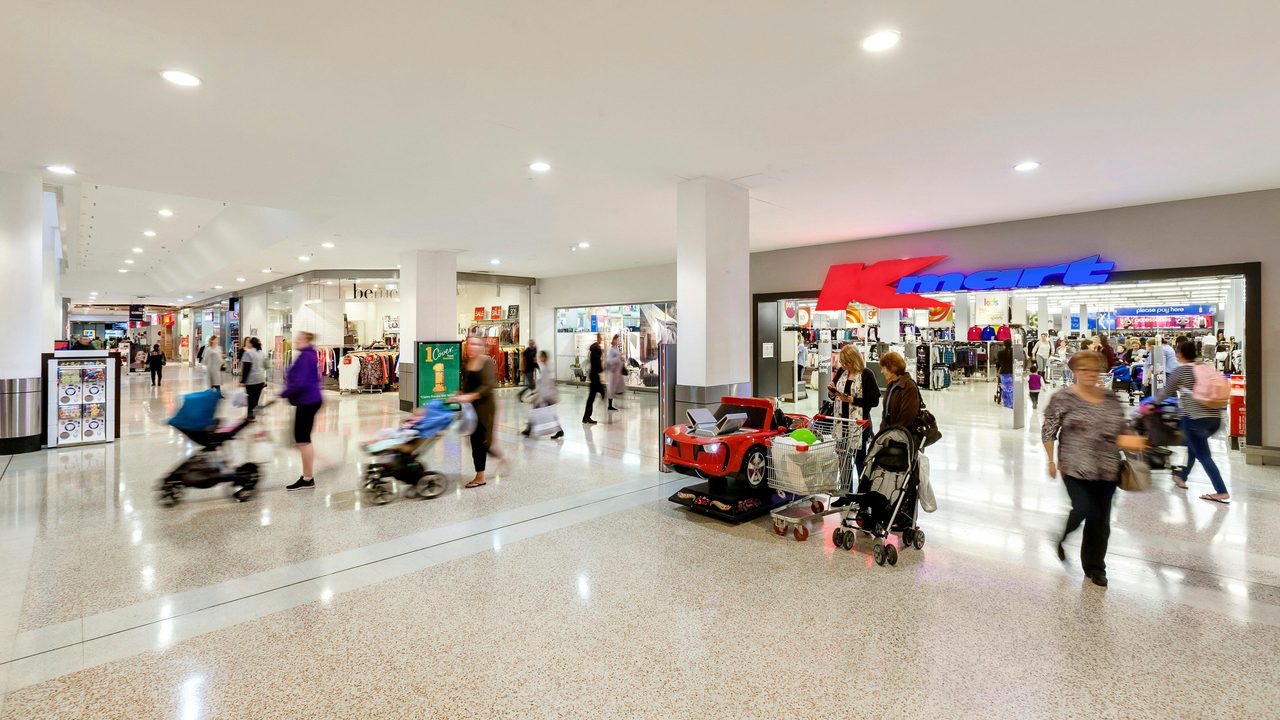 Shopping at Campbelltown Mall