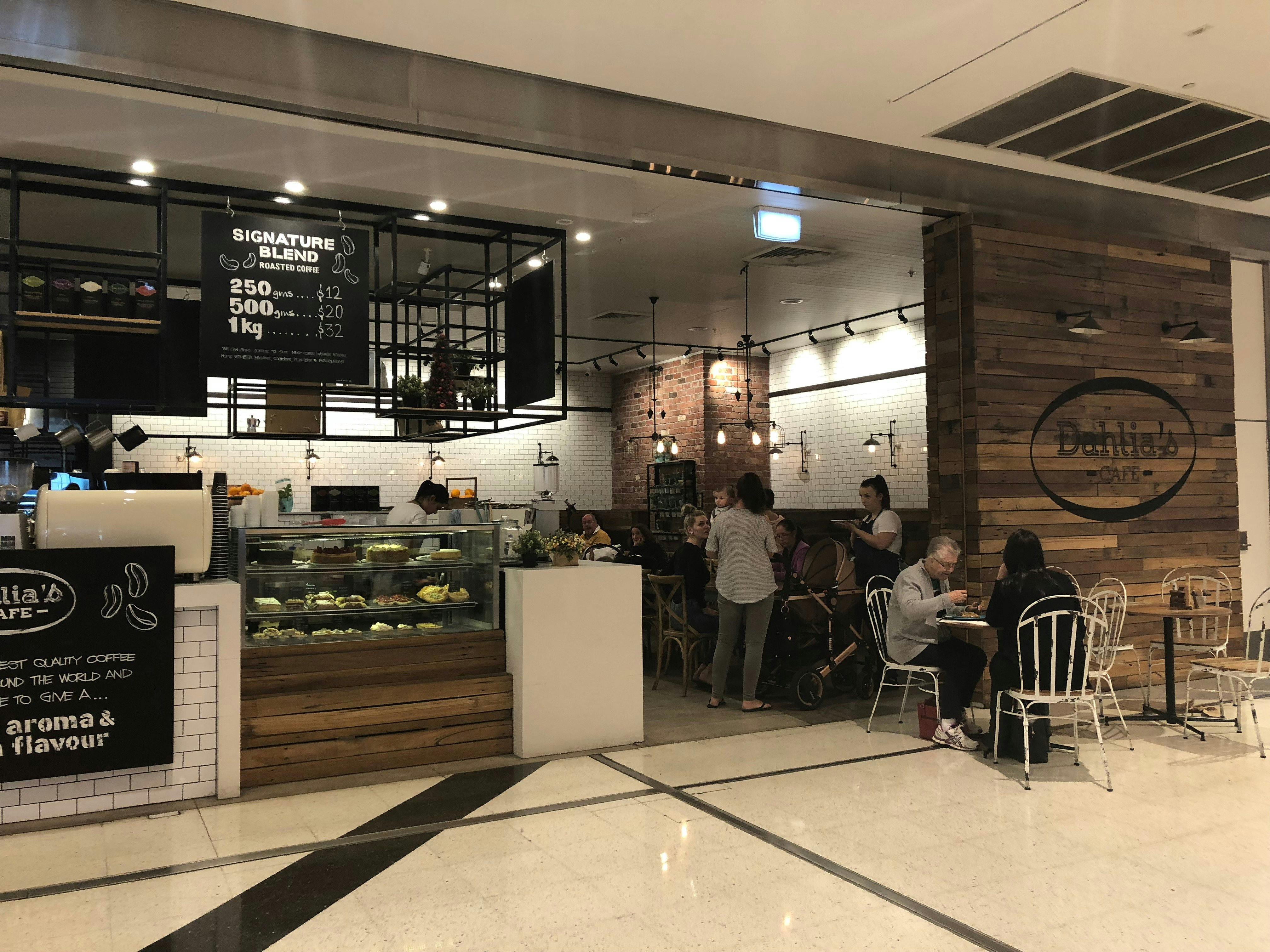 Dahlia's Cafe Campbelltown Mall