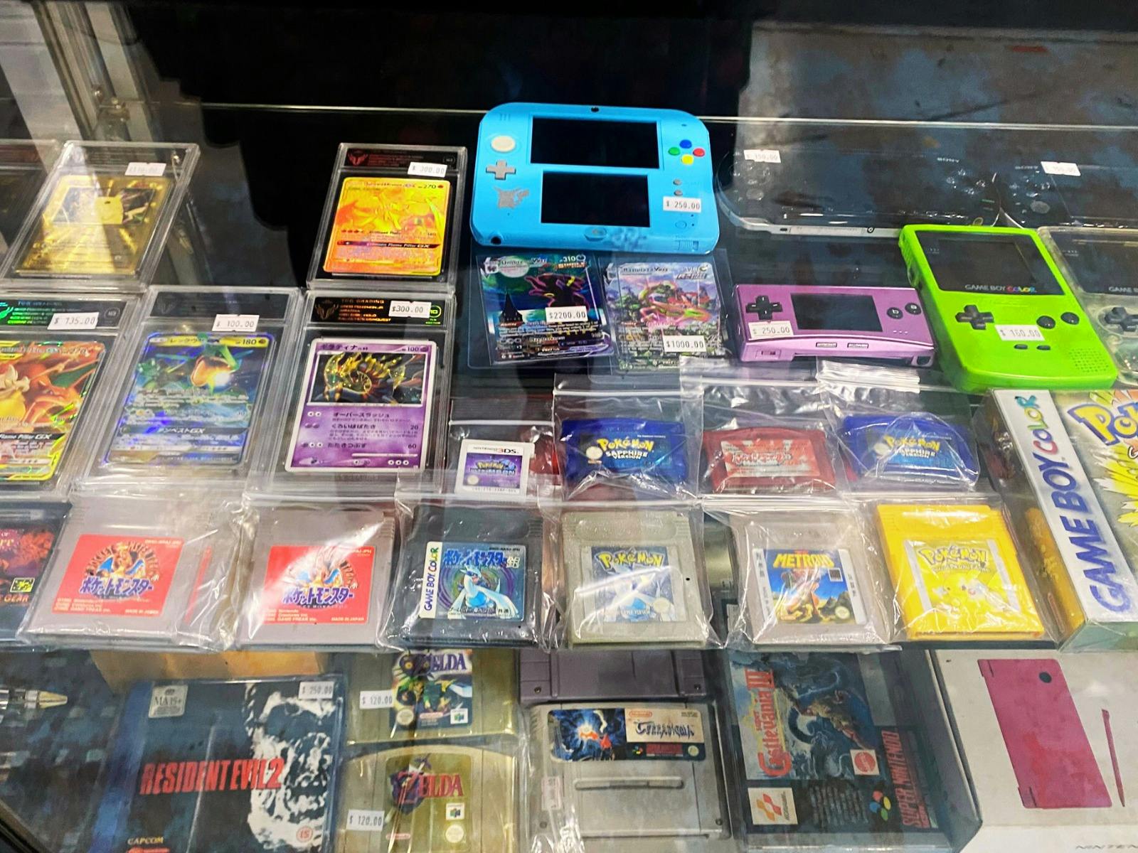 Retro games and consoles including Game Boy