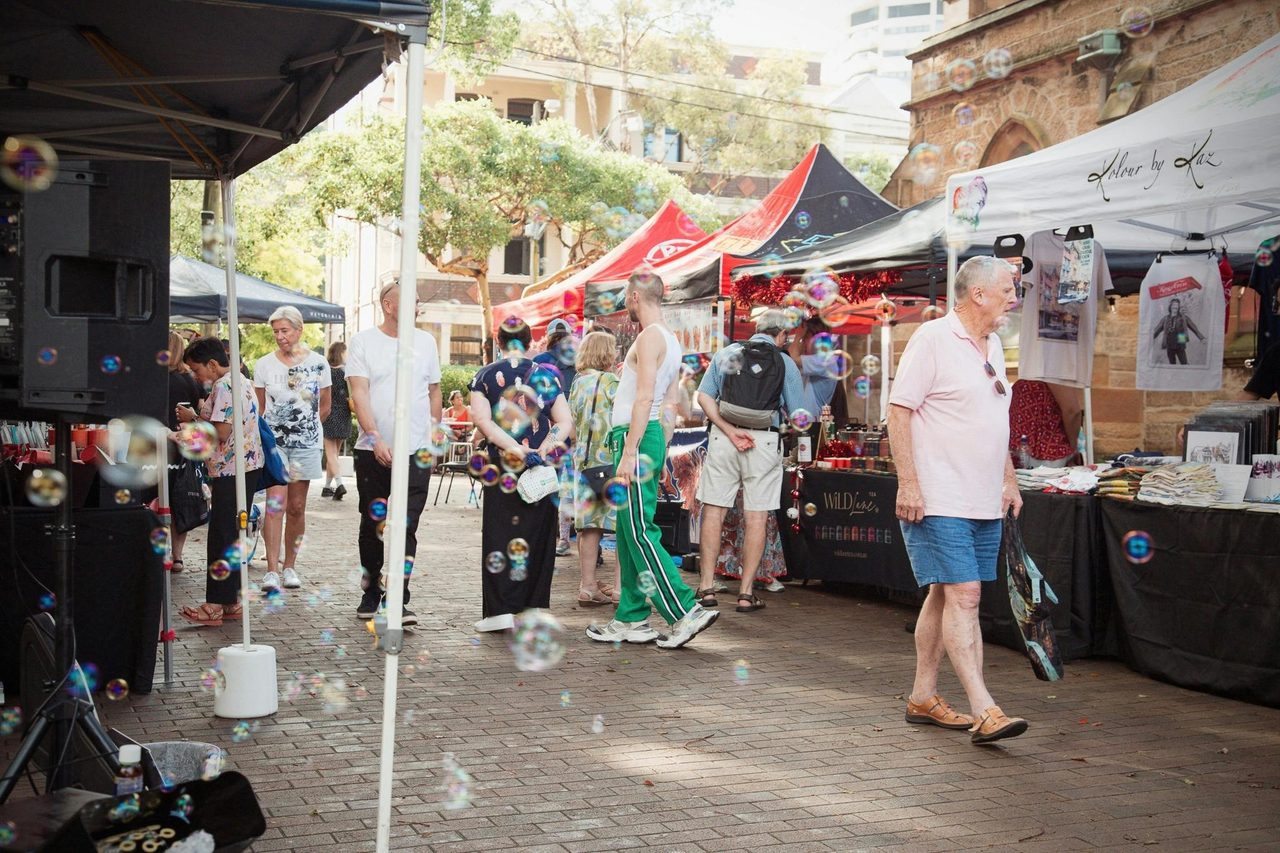 Community Markets right in the heart of Darlo