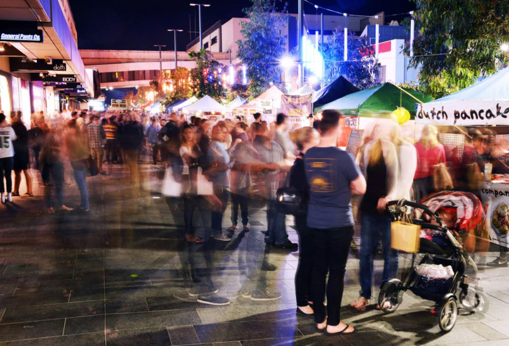 Crown St Night Market