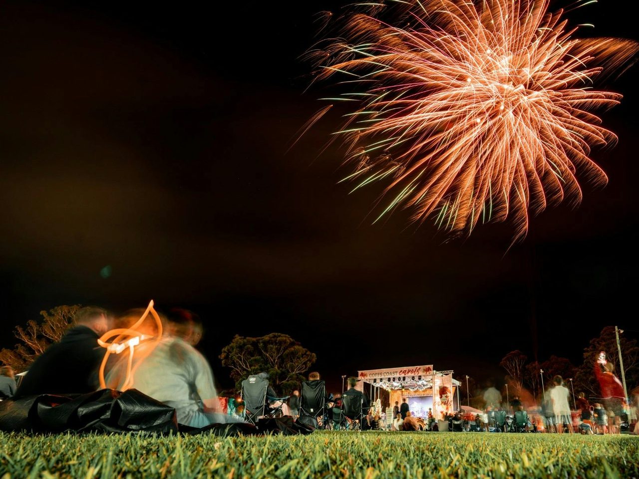 Coffs Coast Carols Fireworks
