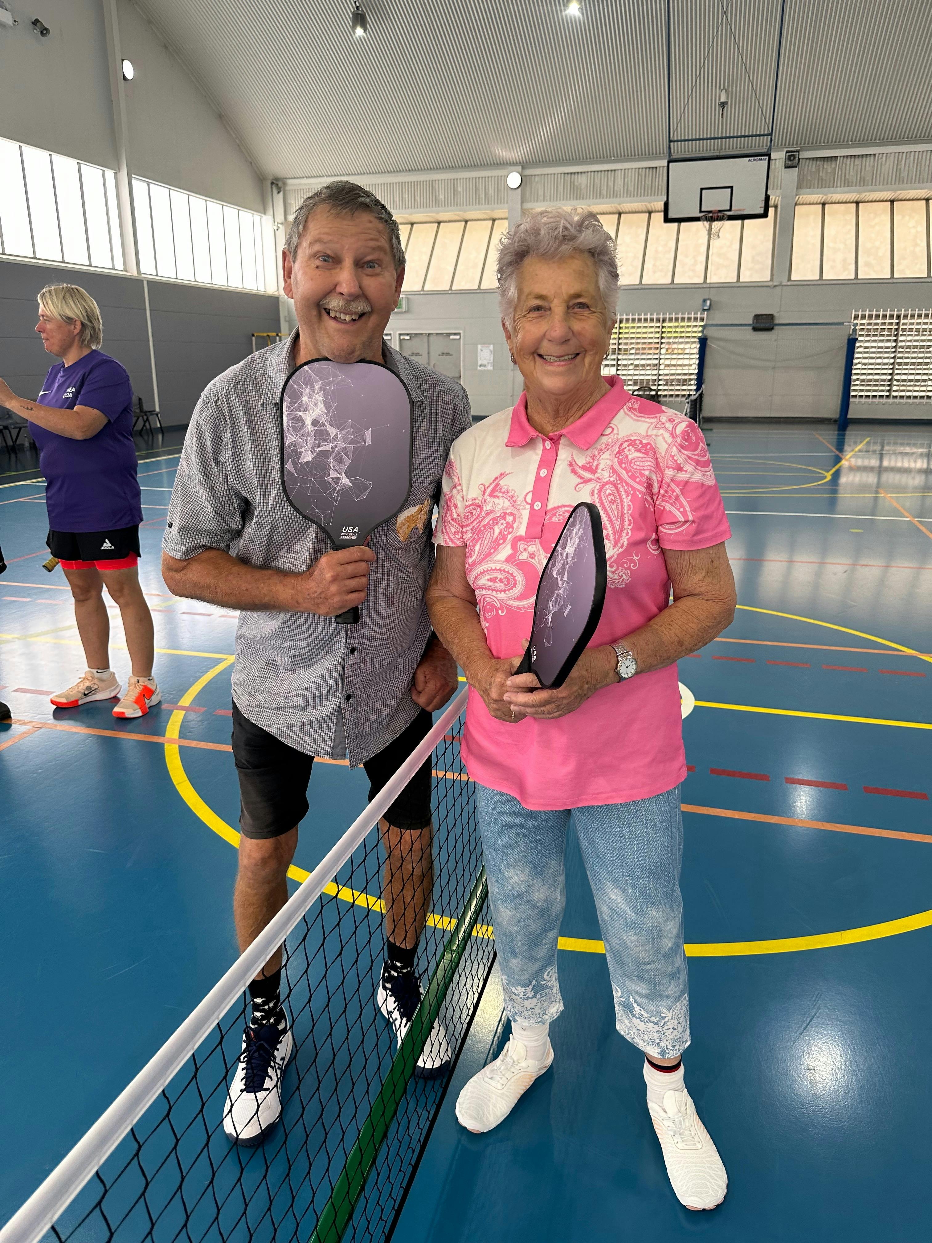 Gary & Shirley enjoying Pickleball