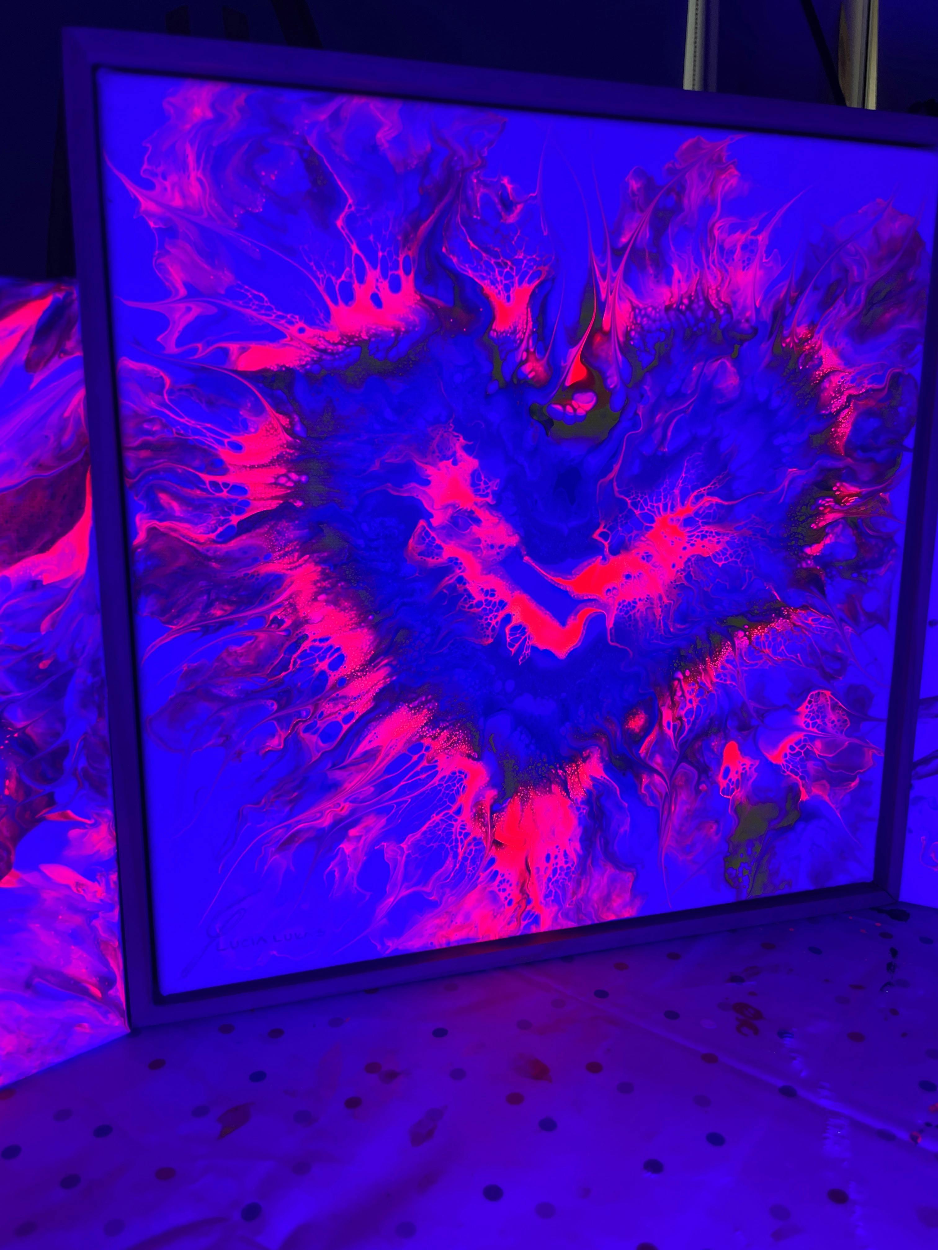 Glow in the dark heart